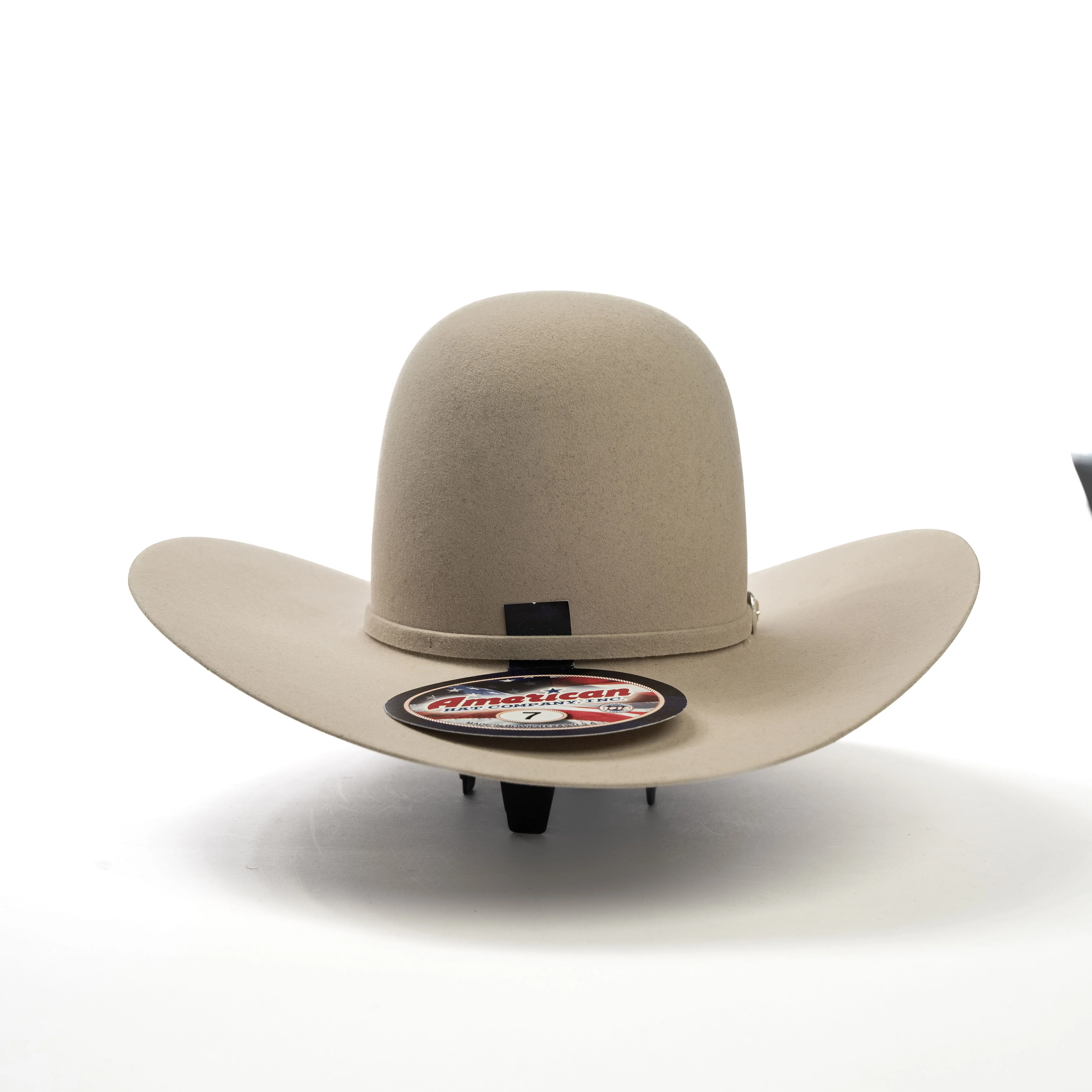 American Hat Company 7X Silver Belly 4 1/4" Felt Hat - Image 3