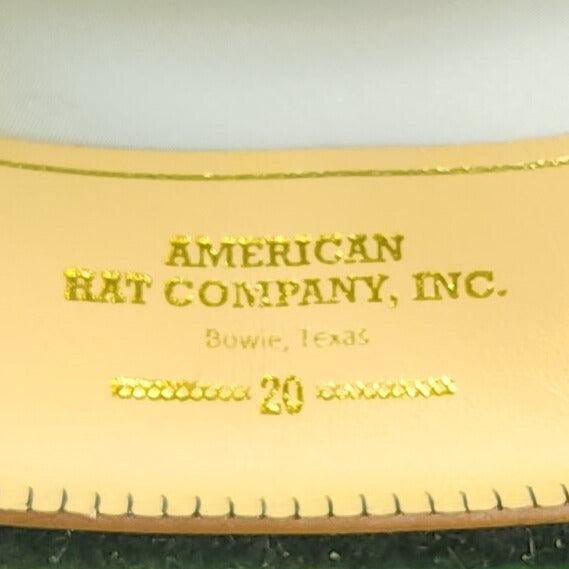 American Hat Company 20X Black Grizzly 4 1/2" Felt Hat - Image 4