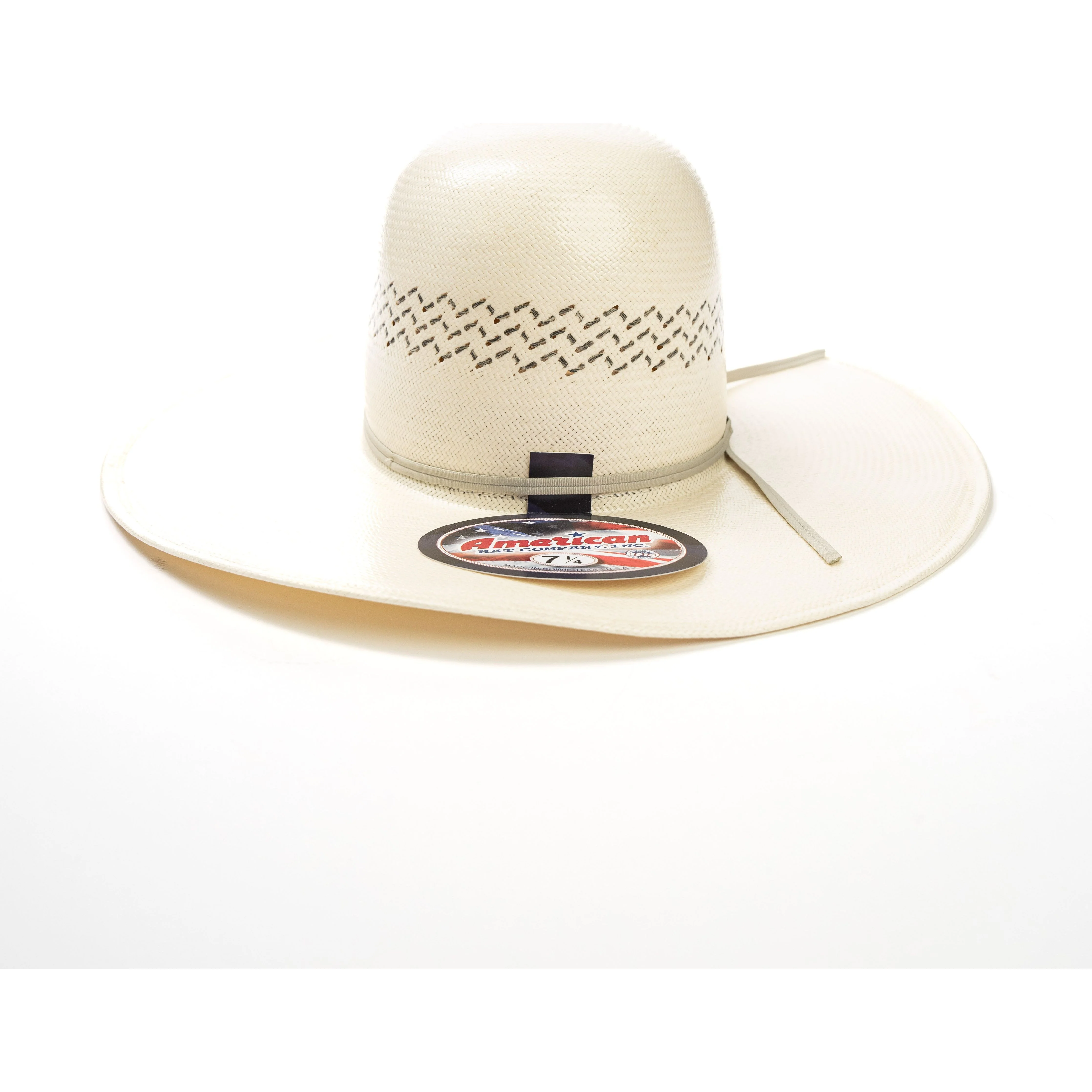 American Hat Company 5200 - 4.5" Straw Hat - Long Oval - Image 3