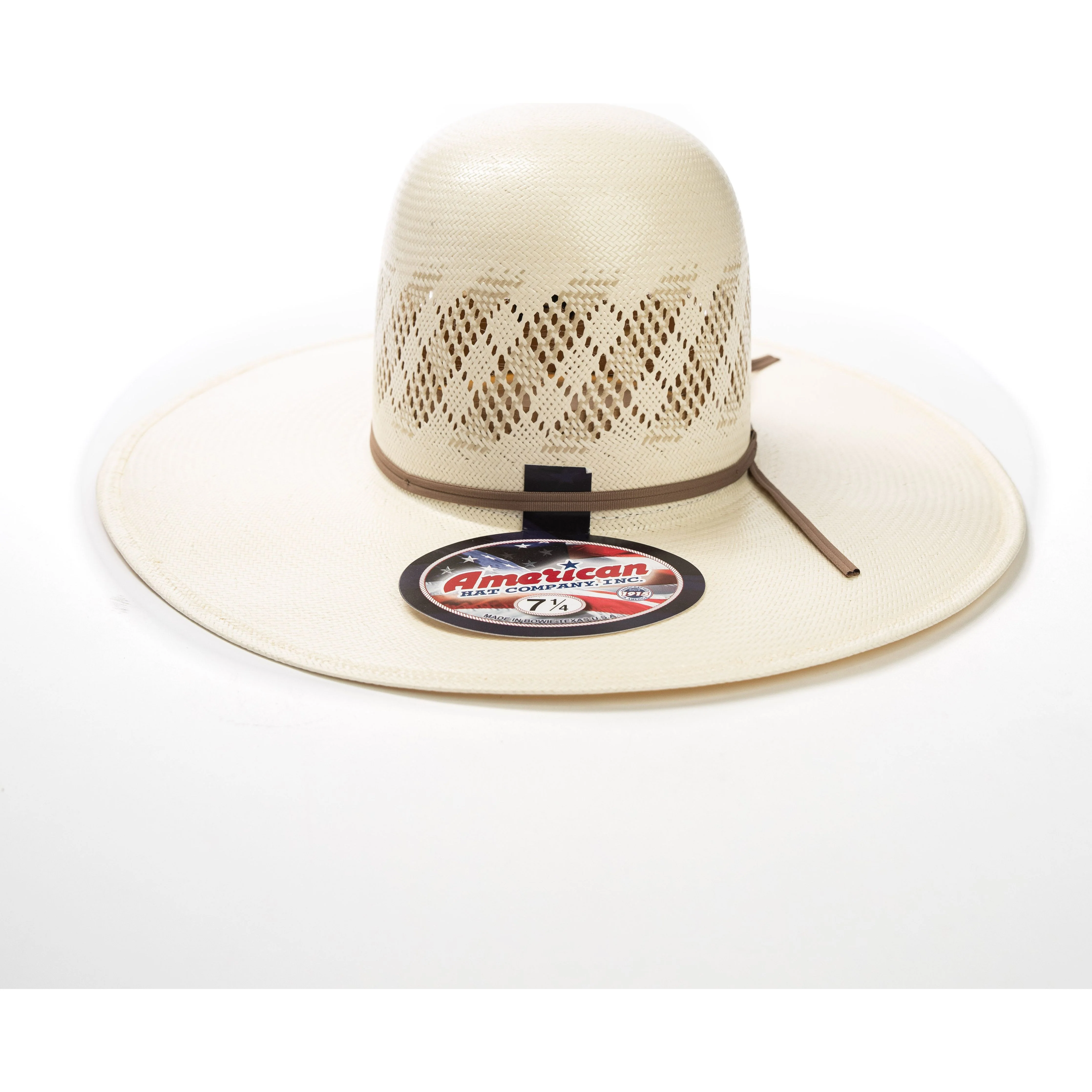 American Hat Company 6300S - 5" Straw Hat - Long Oval - Image 3
