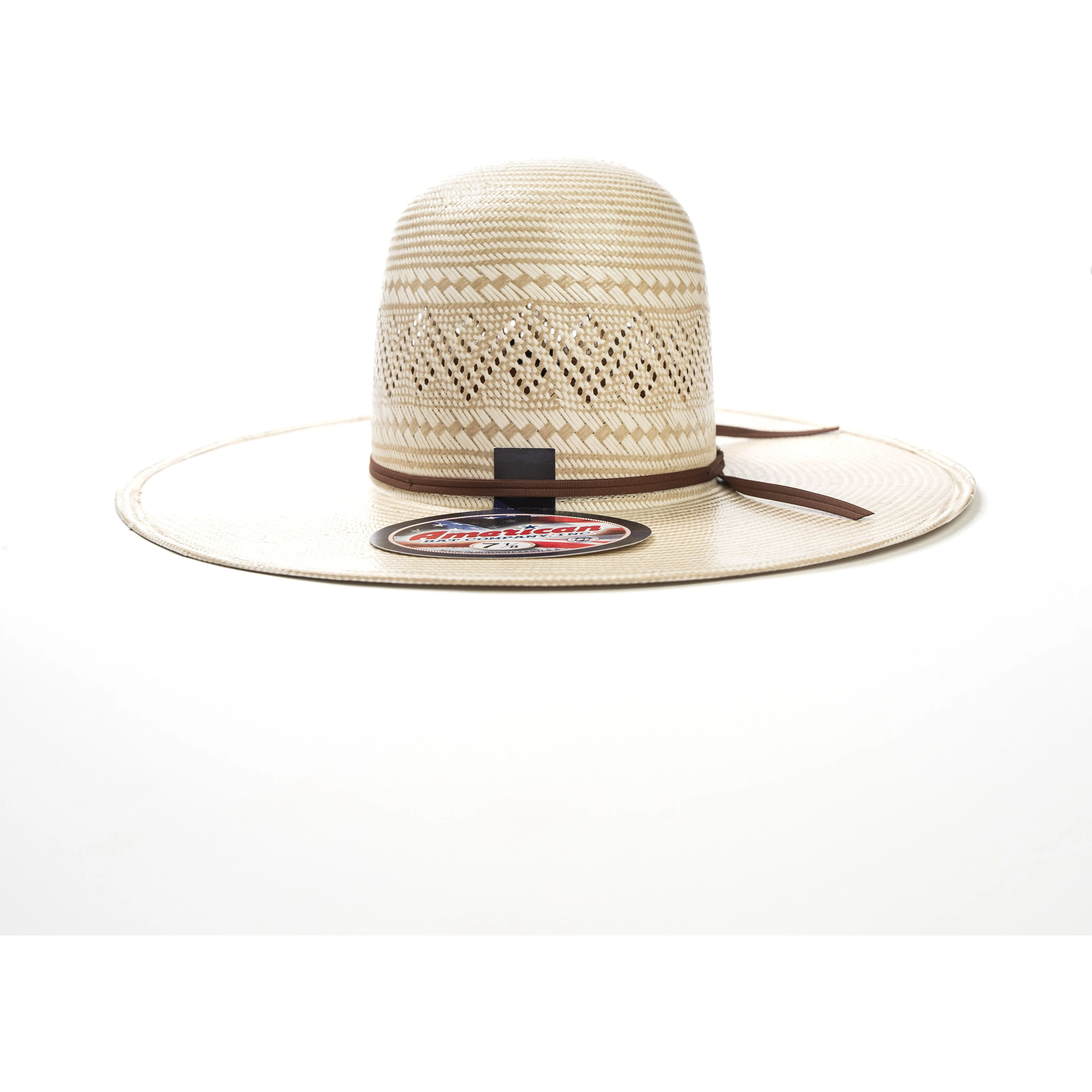American Hat Company 6600S - 4.5" Straw Hat - Long Oval - Image 4