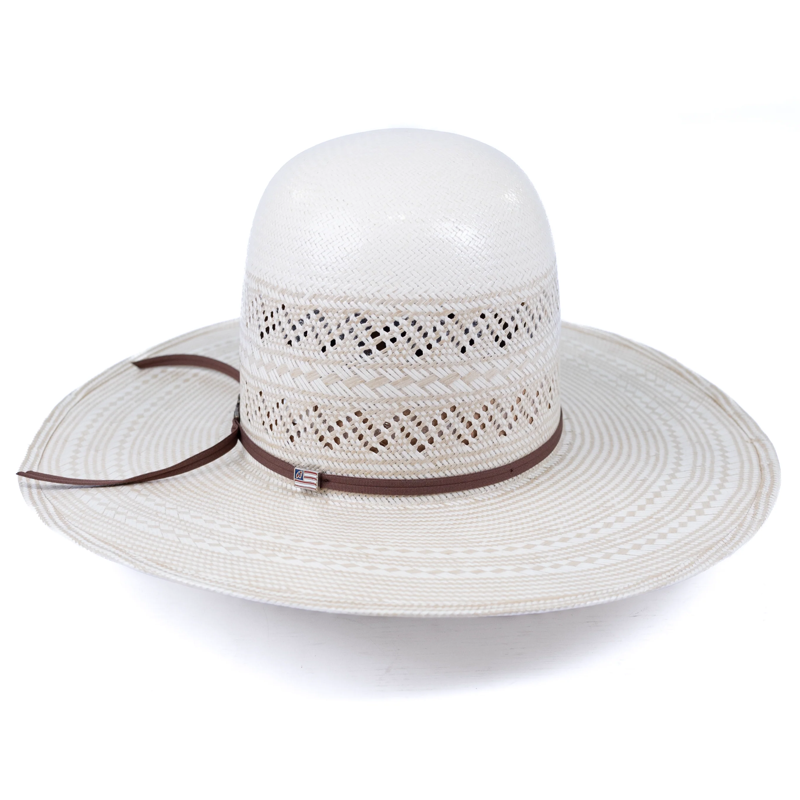 American Hat Company 6900 4.25" Straw Hat - Long Oval - Image 4