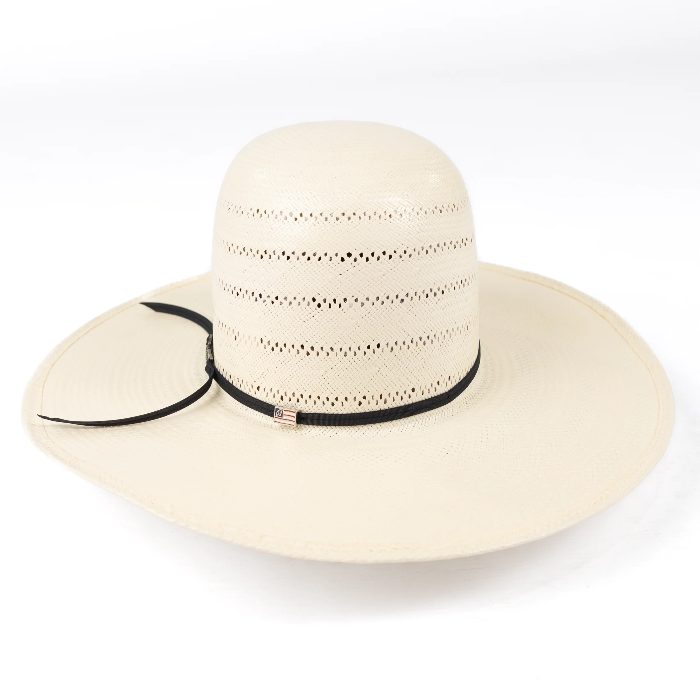 American Hat Company 7410 4.5" Straw Hat - Long Oval - Image 4