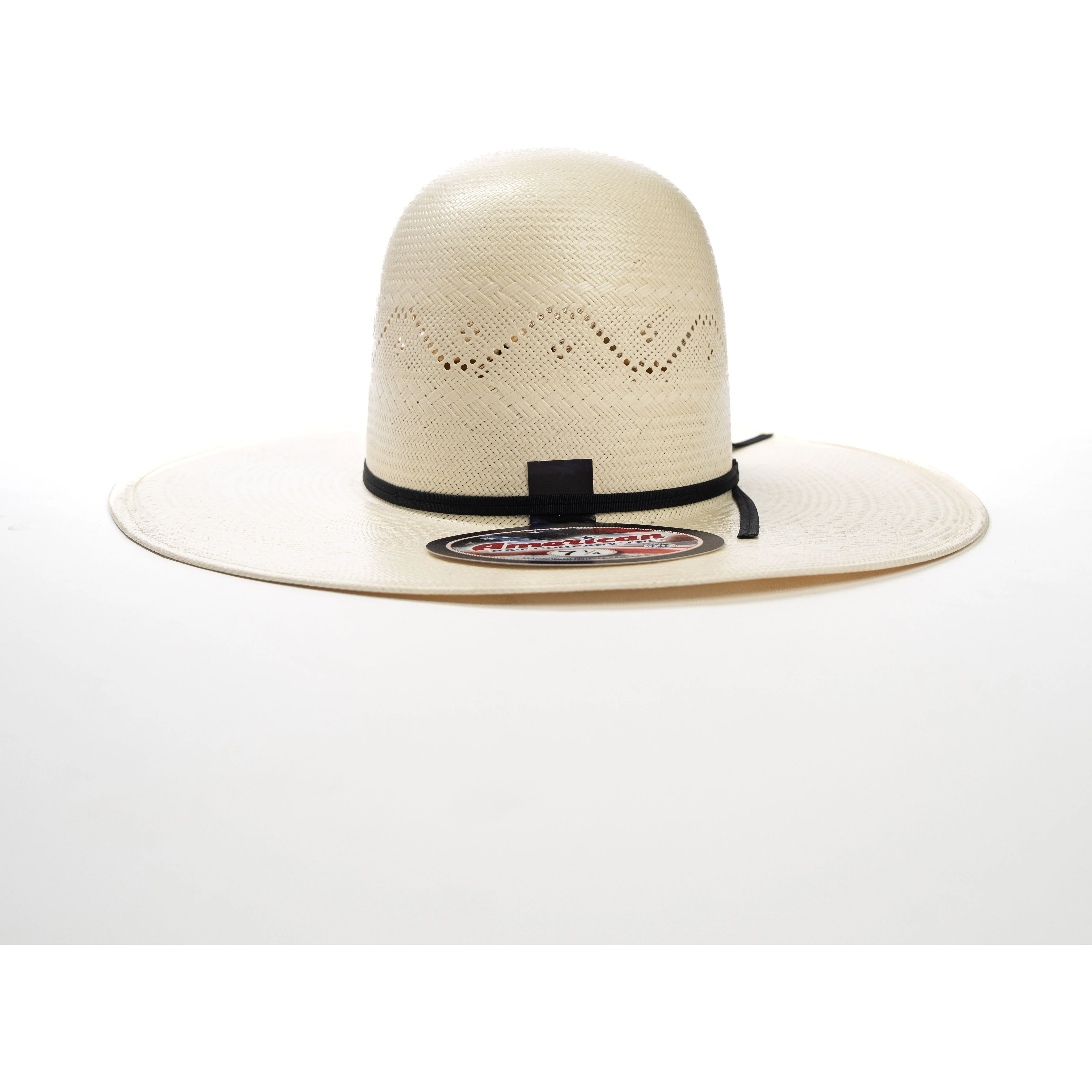 American Hat Company 7420 - 4.25" Straw Hat - Long Oval - Image 4