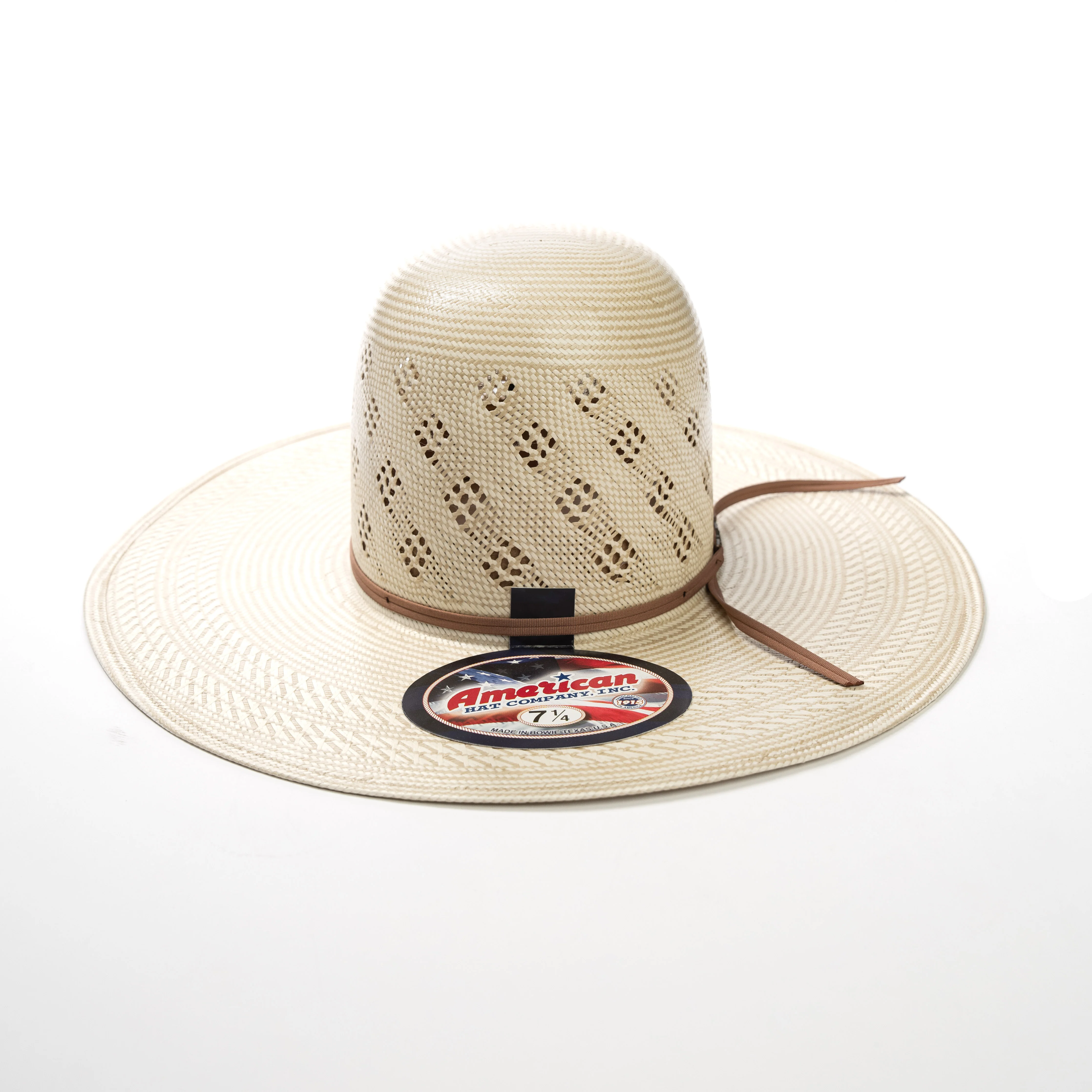 American Hat Company 7800S - 4.5" Straw Hat - Long Oval - Image 3
