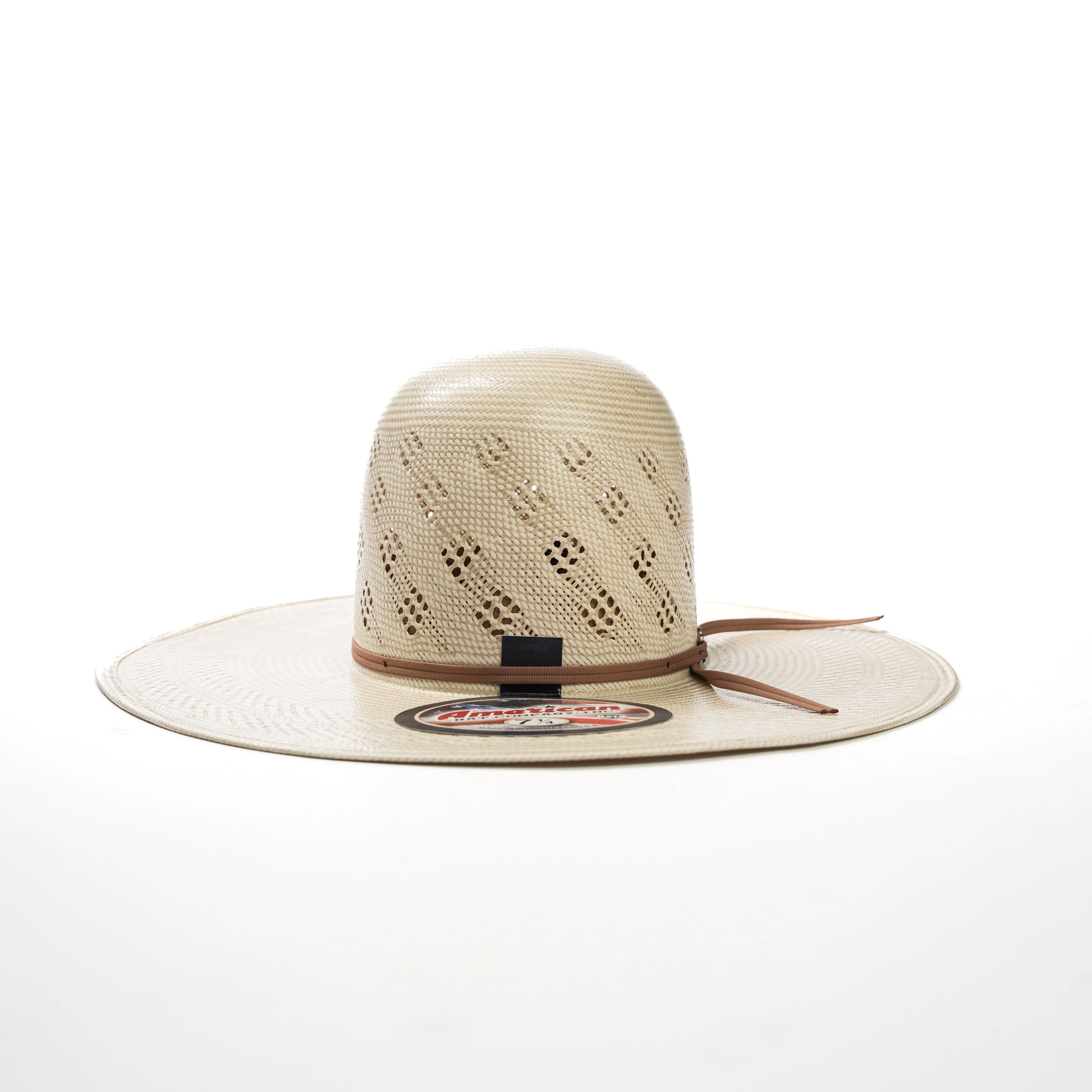 American Hat Company 7800S - 4.5" Straw Hat - Long Oval - Image 4