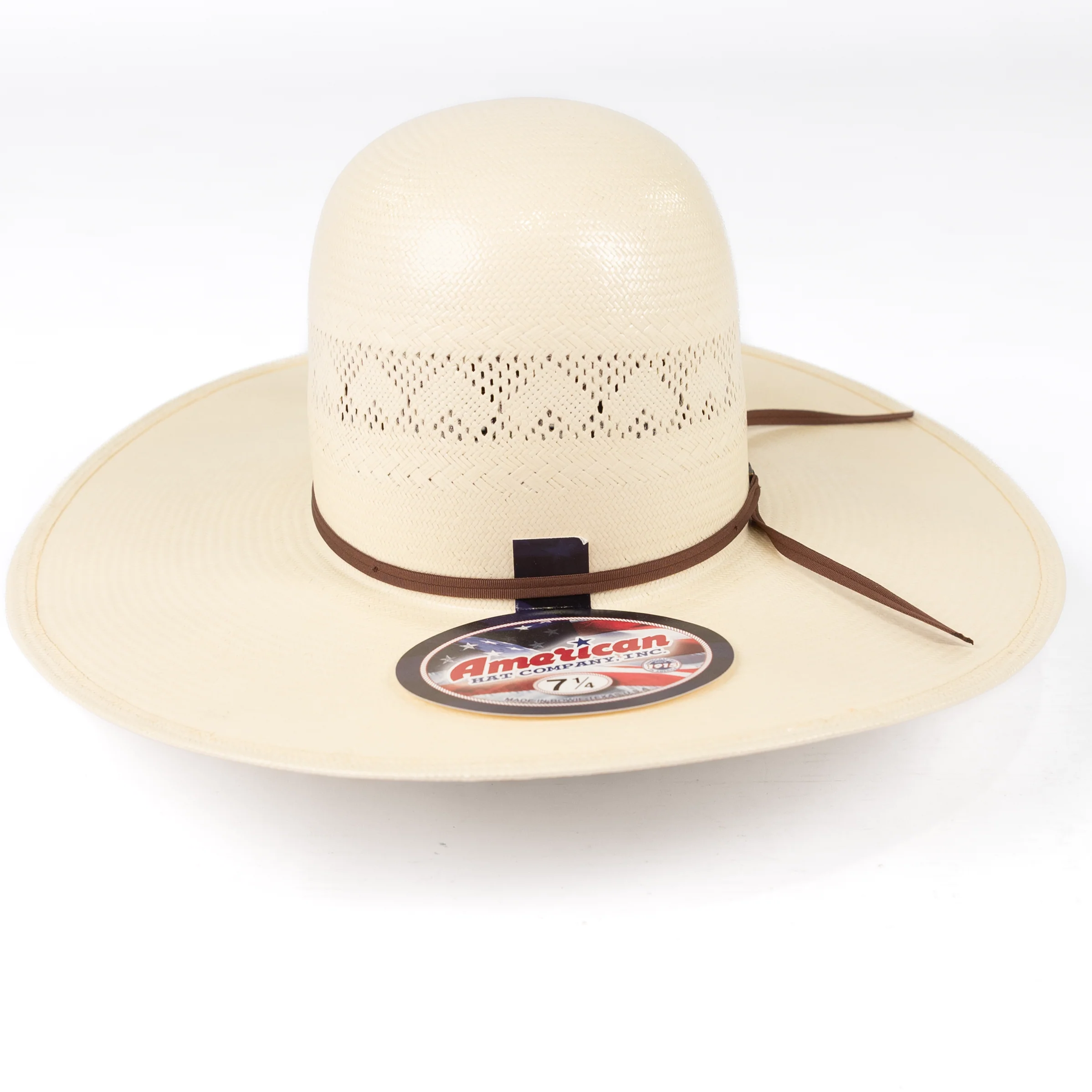 American Hat Company 8110 4.5" Straw Hat - Long Oval - Image 3