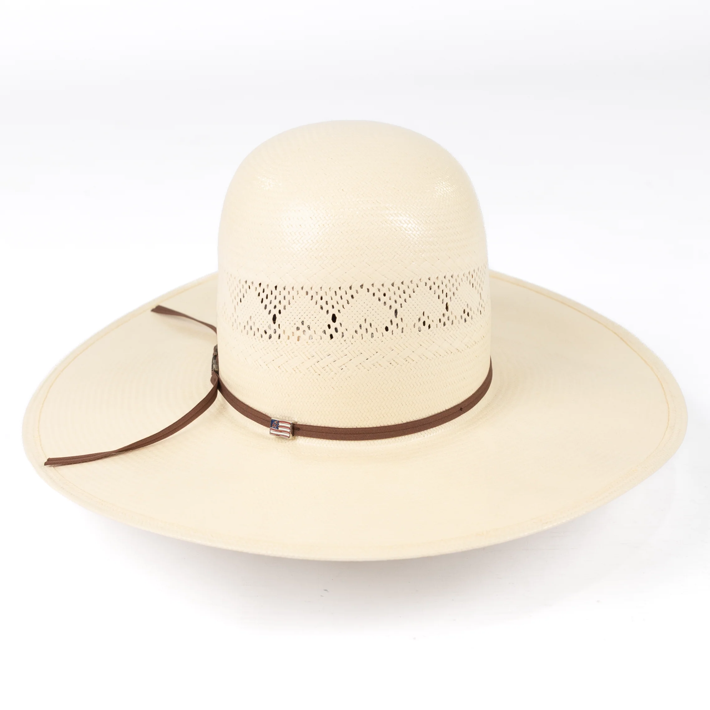 American Hat Company 8110 4.5" Straw Hat - Long Oval - Image 4