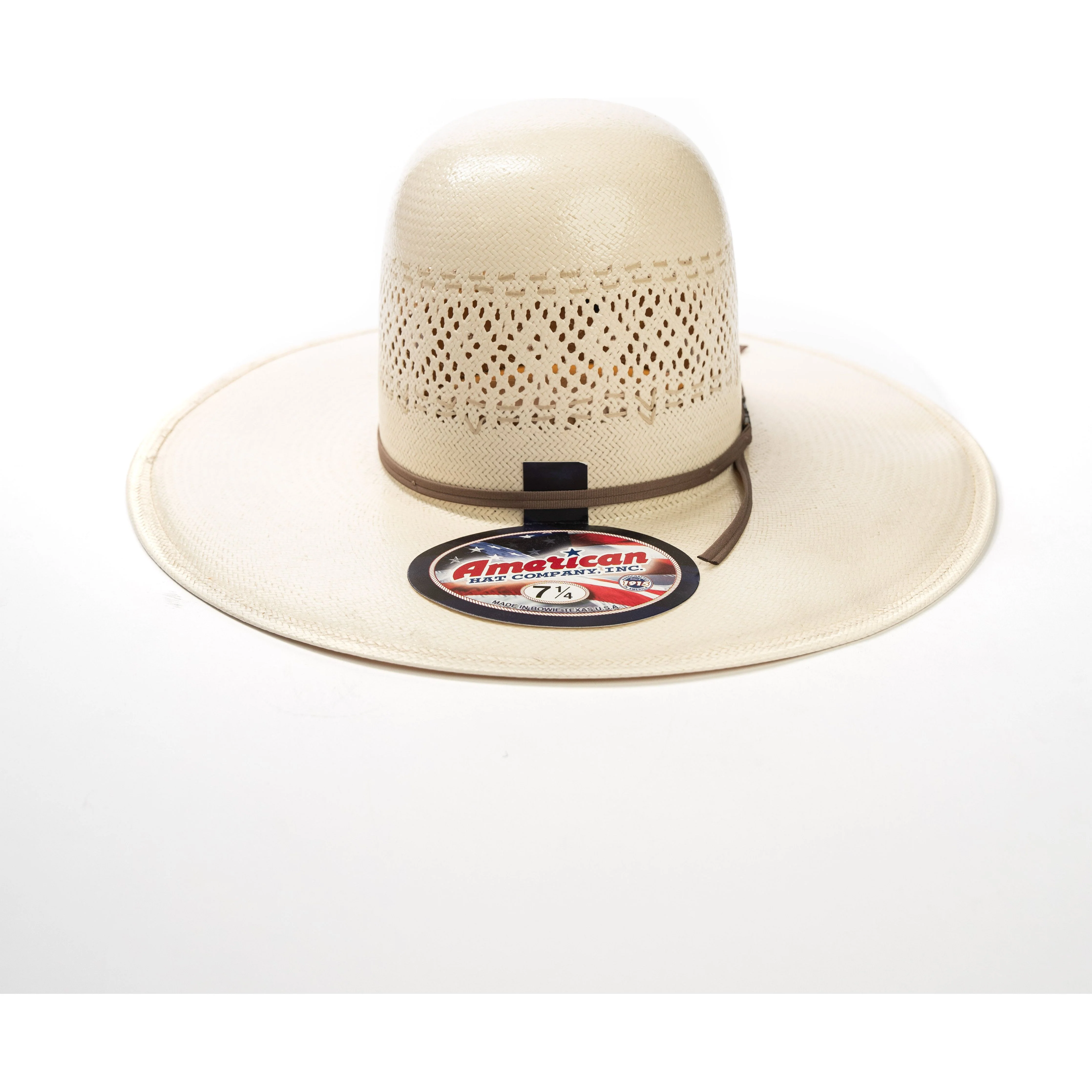 American Hat Company JC4200 - 4.25" Straw Hat - Long Oval - Image 3