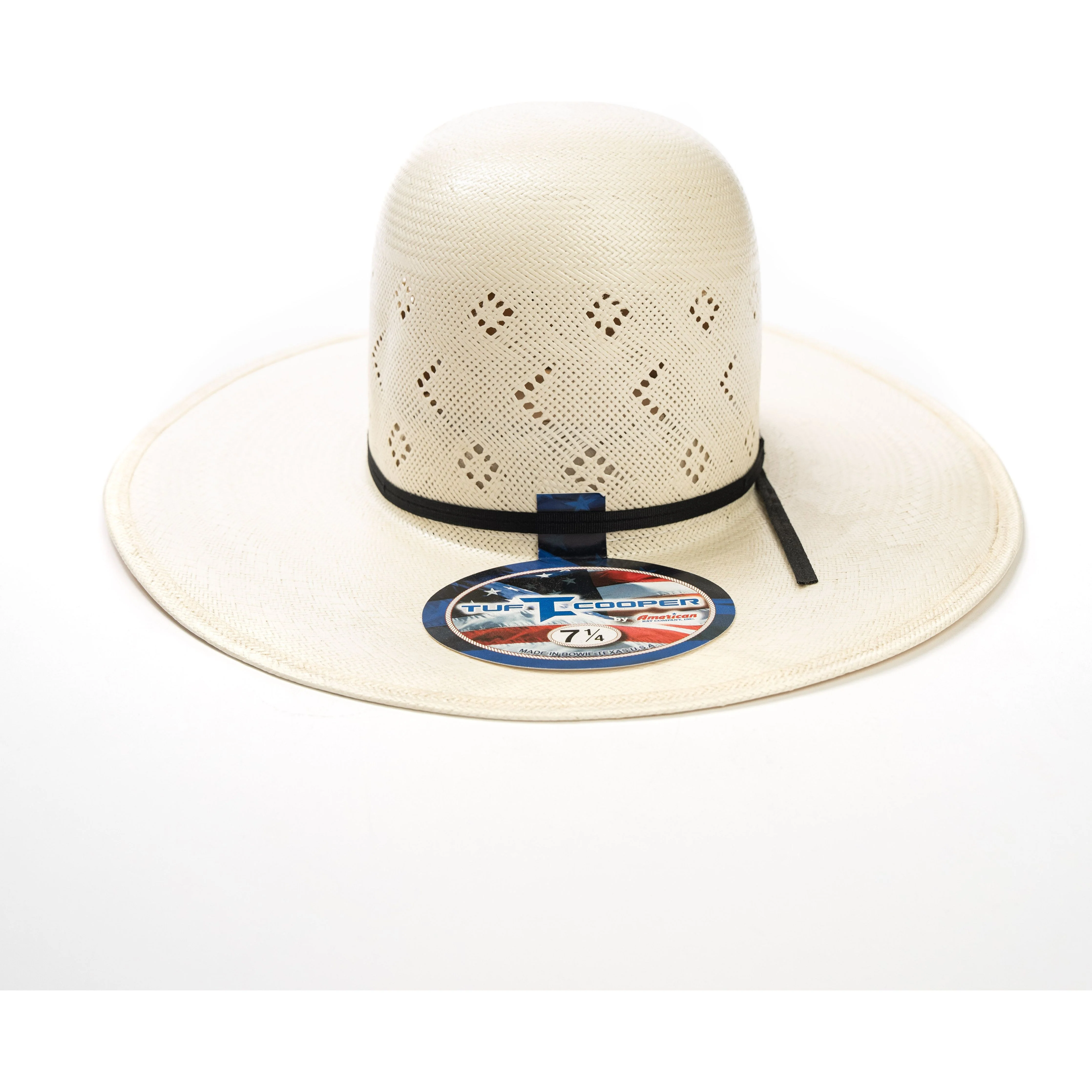 American Hat Company TC8900 4.25" Straw Hat - Long Oval - Image 3