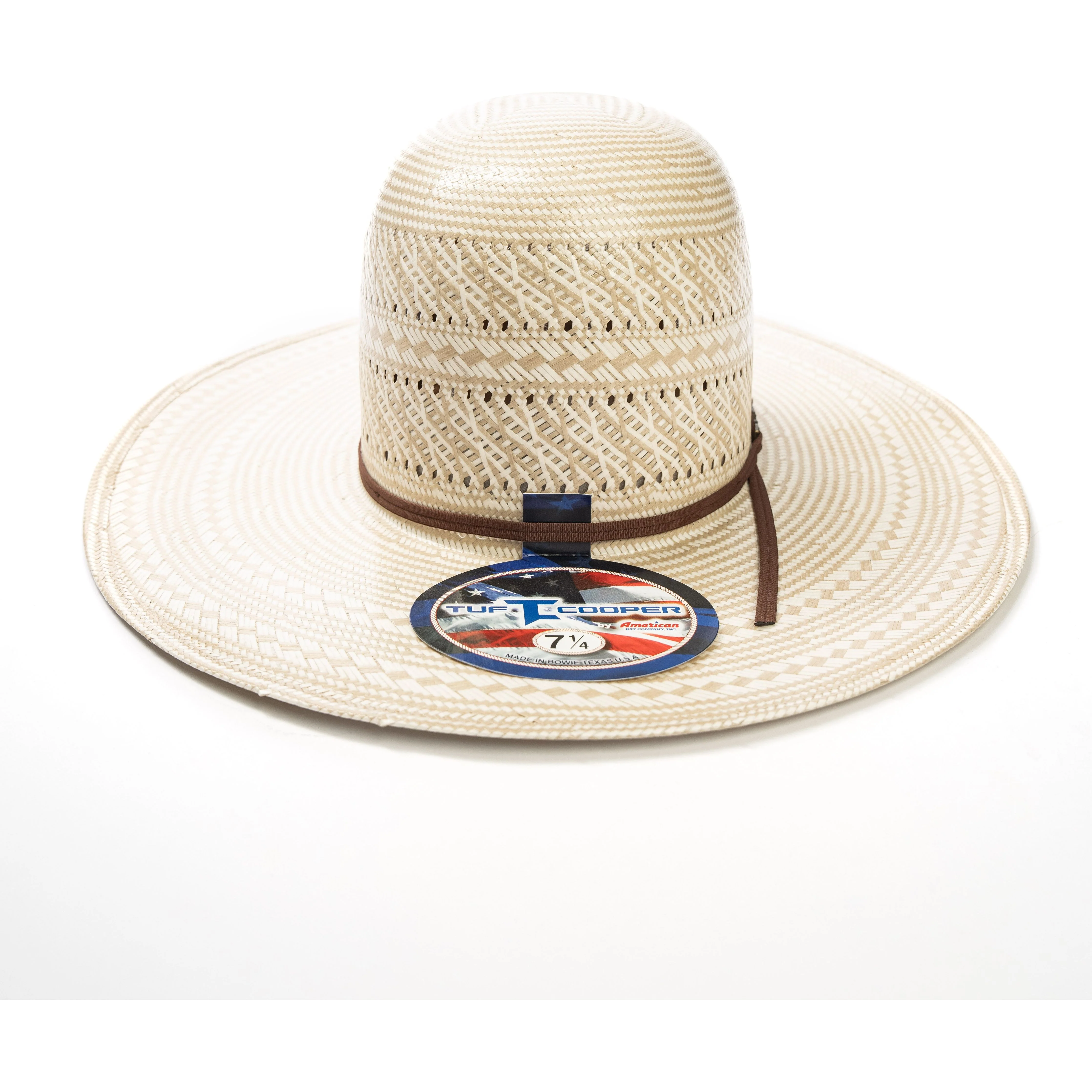 American Hat Company TC8910 - 4.5" Straw Hat - Long Oval - Image 3