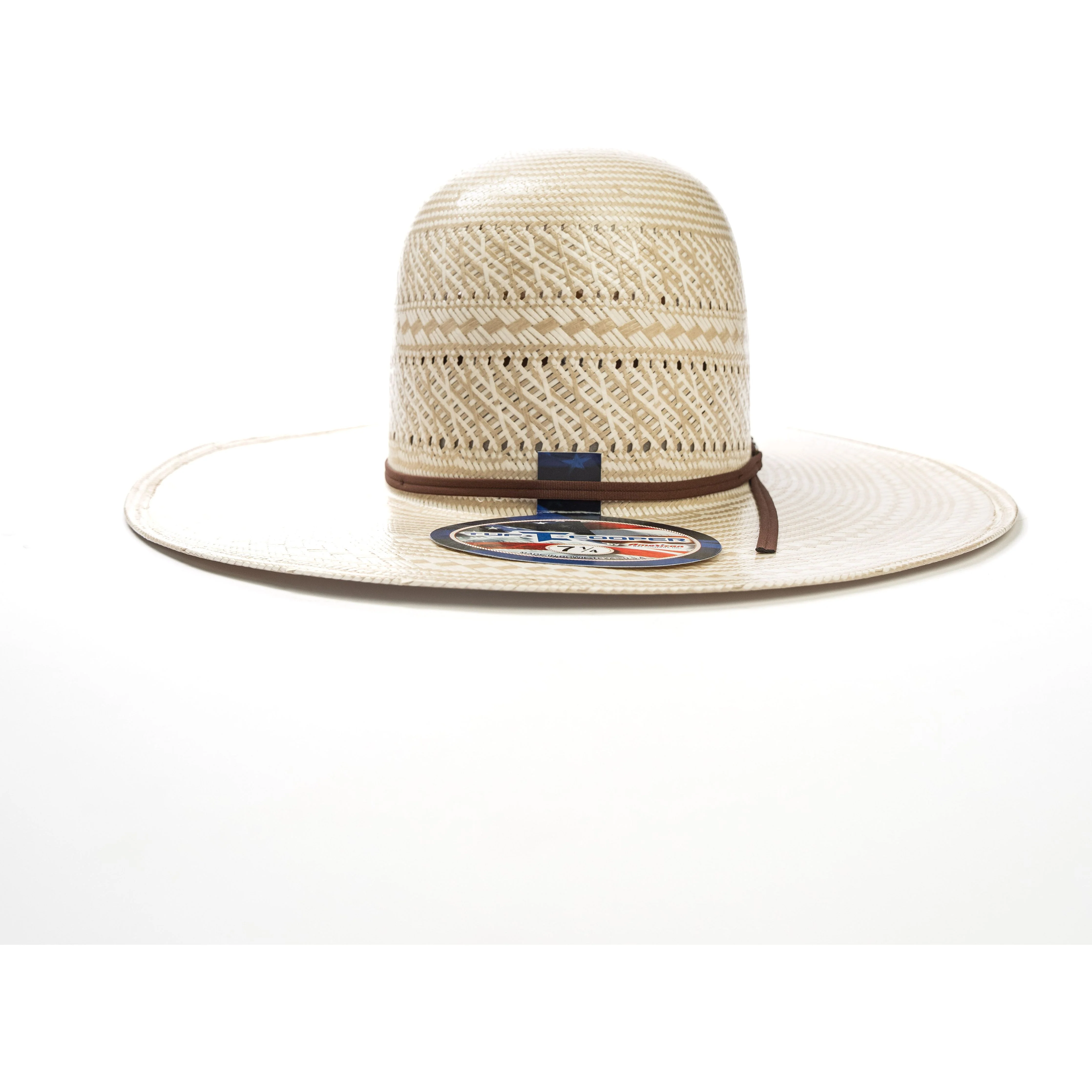 American Hat Company TC8910 - 4.5" Straw Hat - Long Oval - Image 4