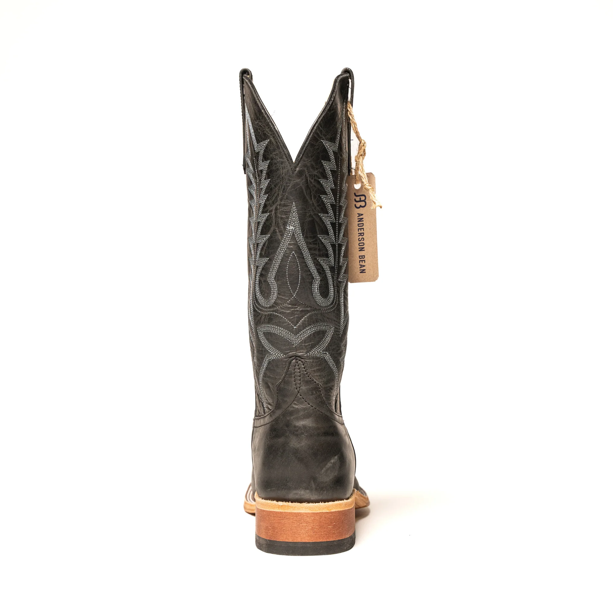 Anderson Bean Men's Black Flynn Square Toe Boots S5002 - Image 4