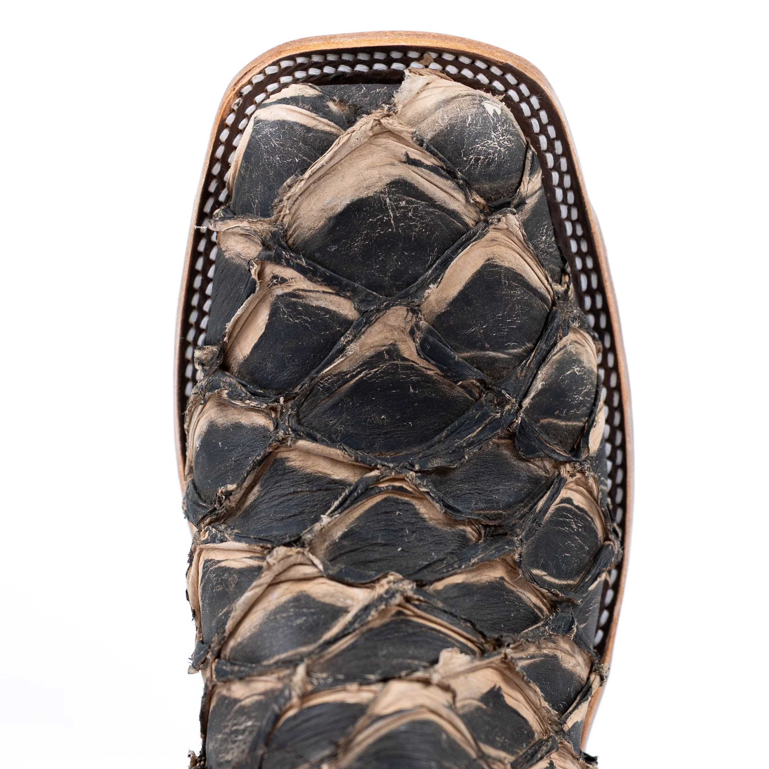 Anderson Bean Brazilian Brown Big Bass Square Toe Boots - Image 5