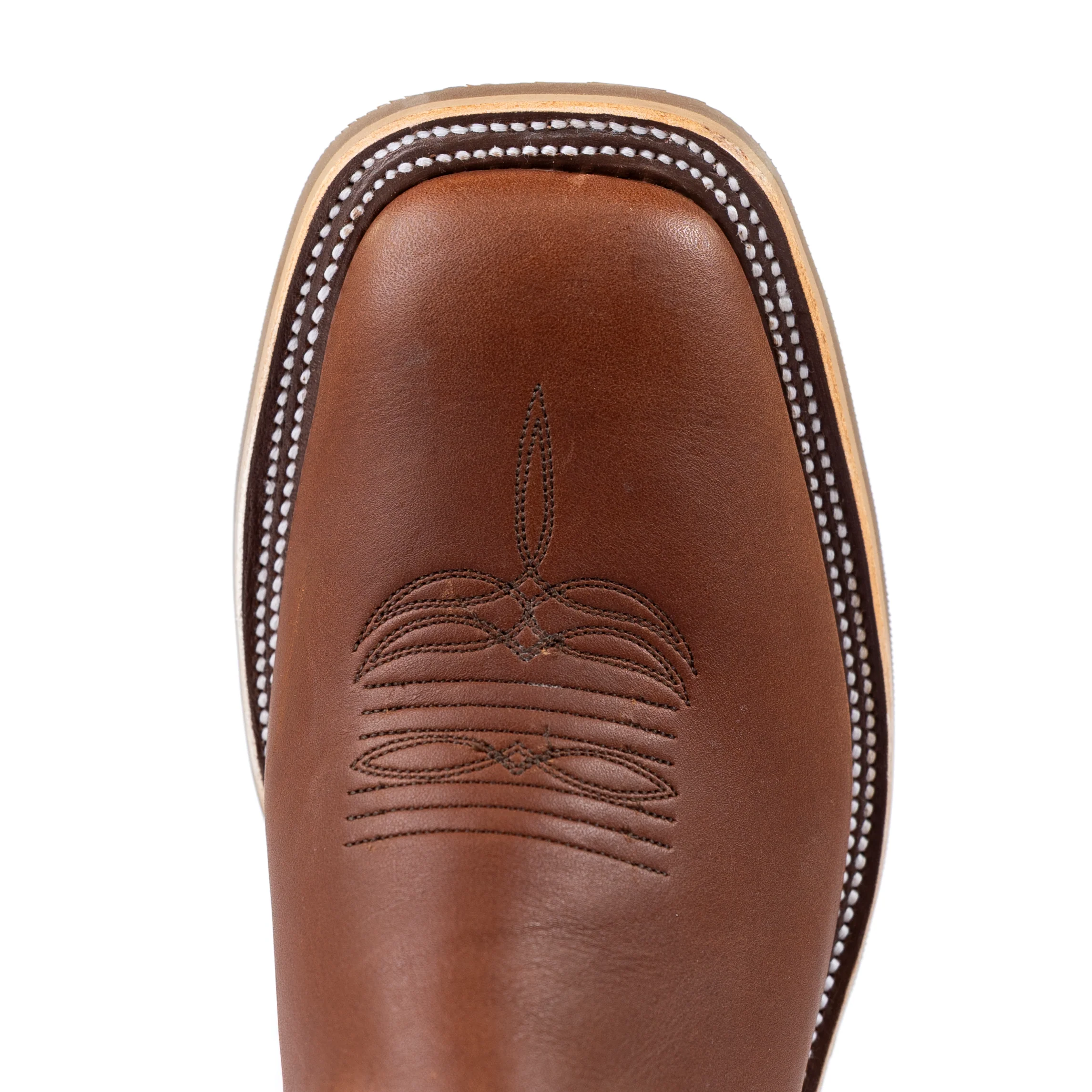 Anderson Bean Brown Mule Square Toe Boots - Image 4