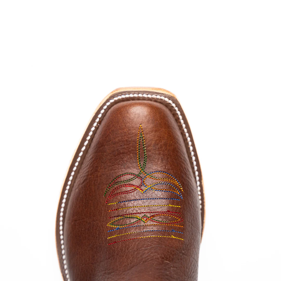 Anderson Bean Cordovan Bison Cutter Toe Boots - Image 5