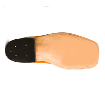 Anderson Bean Rust Crazy Horse Roughout Square Toe Boots S3012 - Image 6