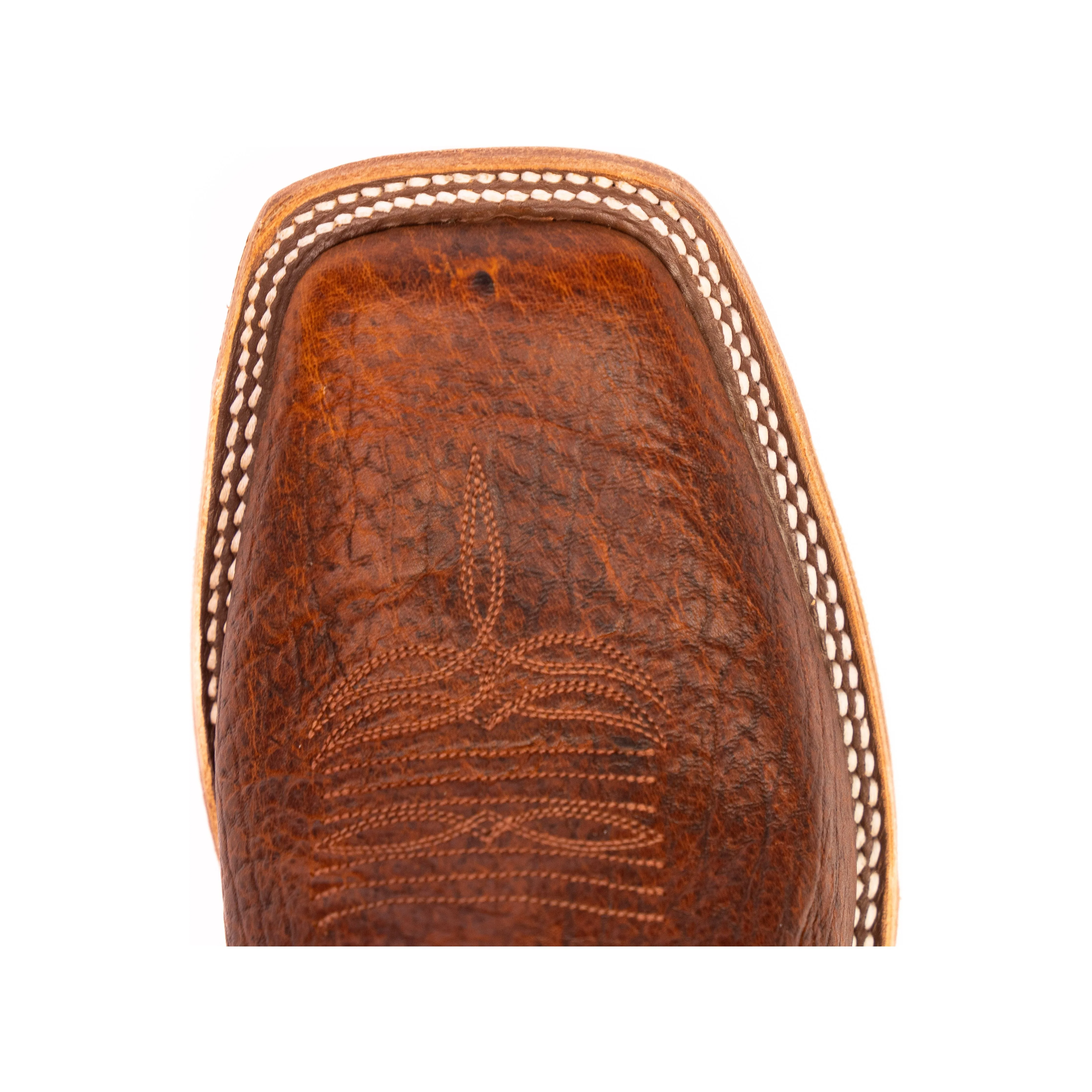 Anderson Bean Whiskey Third Pole Yak Square Toe Boots - Image 5
