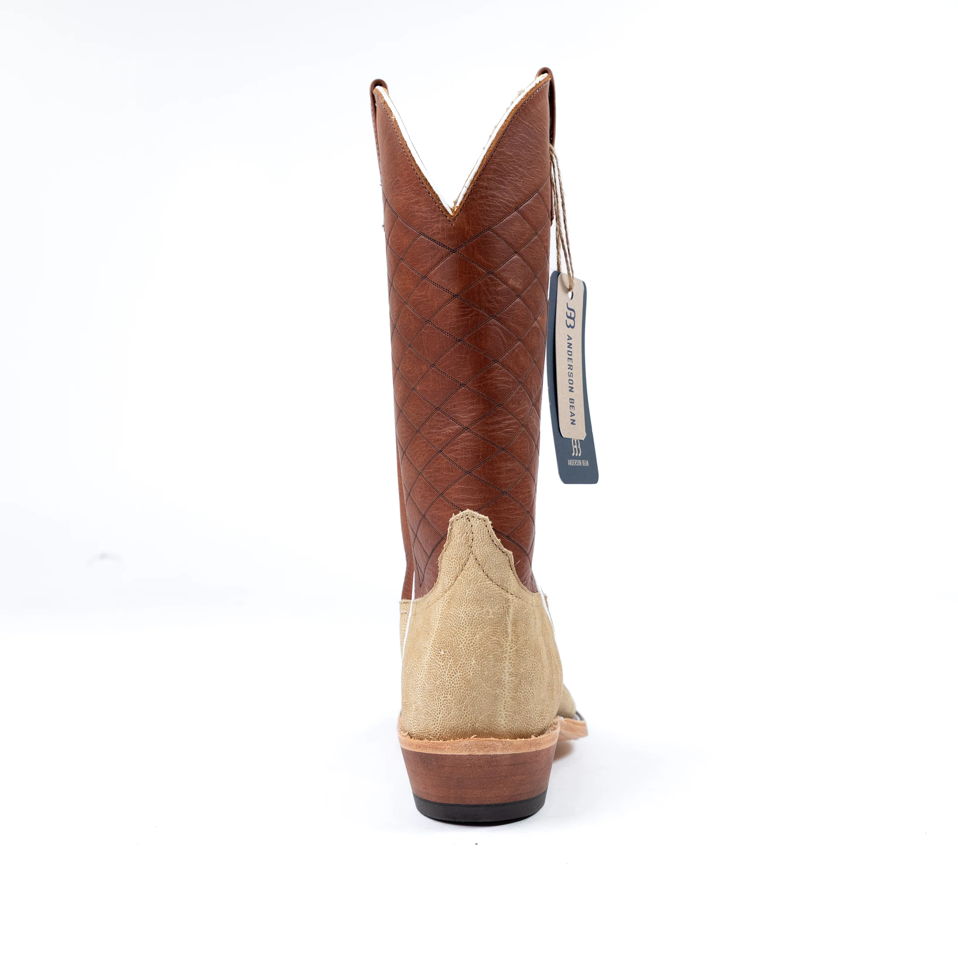 Anderson Umber Bruciato Elephant Square Toe Boots - Image 4