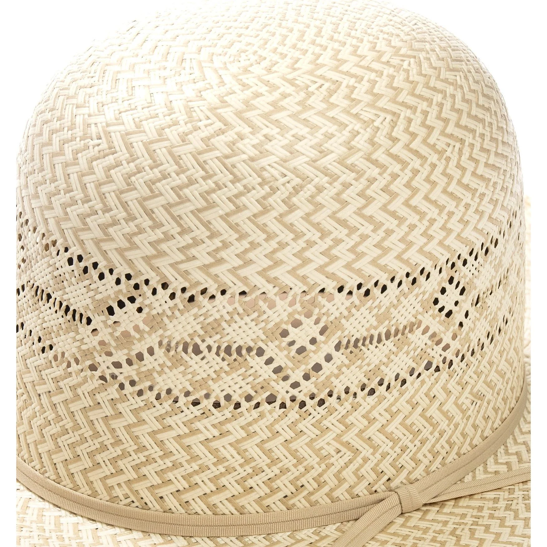 Atwood Stockyards 4.5" Straw Hat - Long Oval - Image 2
