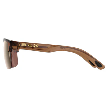 Bex Brown and Gold Wildyrd Square Sunglasses S139BBG - Image 3