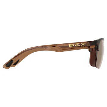 Bex Brown and Gold Wildyrd Square Sunglasses S139BBG - Image 5