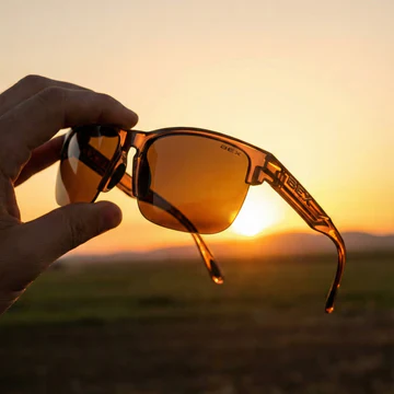 Bex Brown and Gold Wildyrd Square Sunglasses S139BBG - Image 8