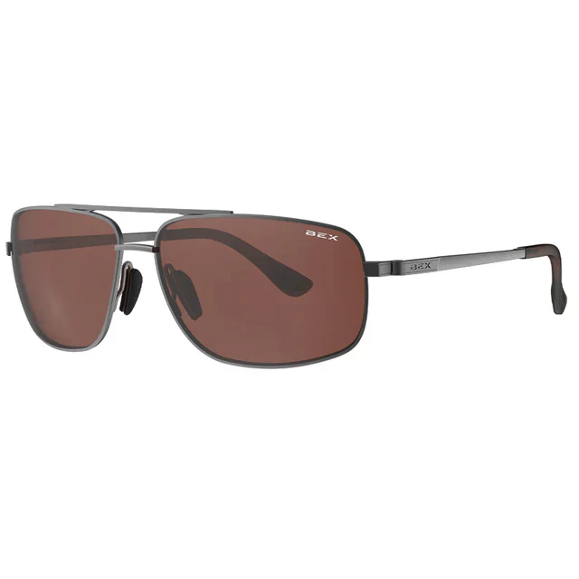 Bex Gambit Gunmetal/Brown Sunglasses S147GB - Image 3