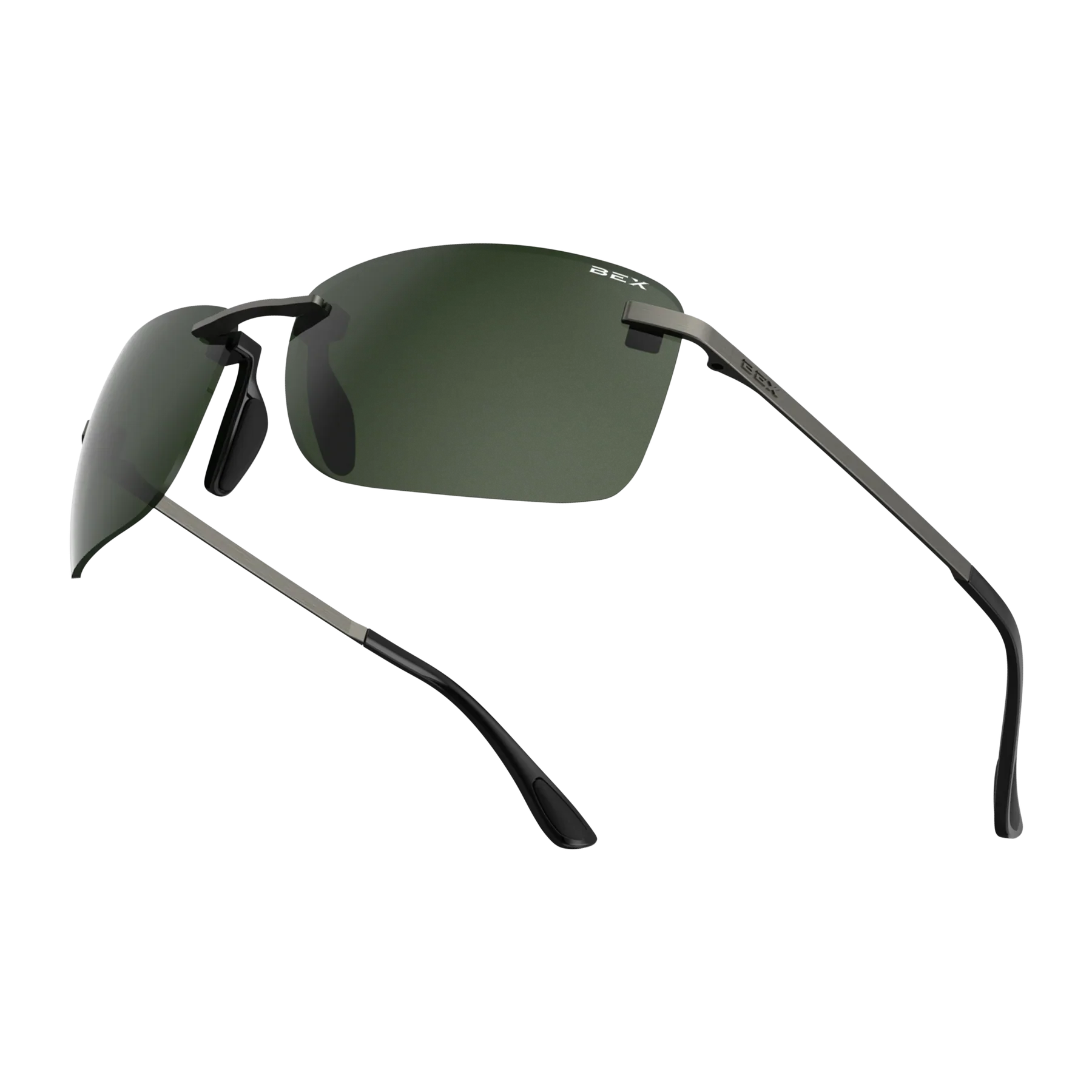 Bex Gunmetal and Forest Legolas OTG Sunglasses S157GF - Image 7