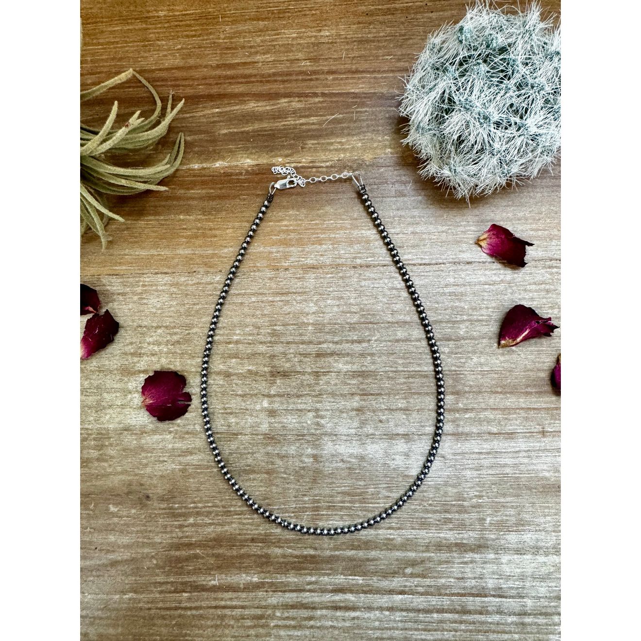 Bijoux Fab 14In 3 mm Sterling Silver Pearls - Choker - Image 2