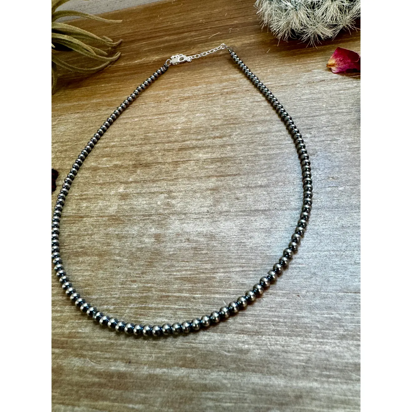 Bijoux Fab 14In 3 mm Sterling Silver Pearls - Choker - Image 3