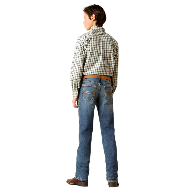 Boy's Ariat B5 Slim Paul Straight Jean 10045383 - Image 3