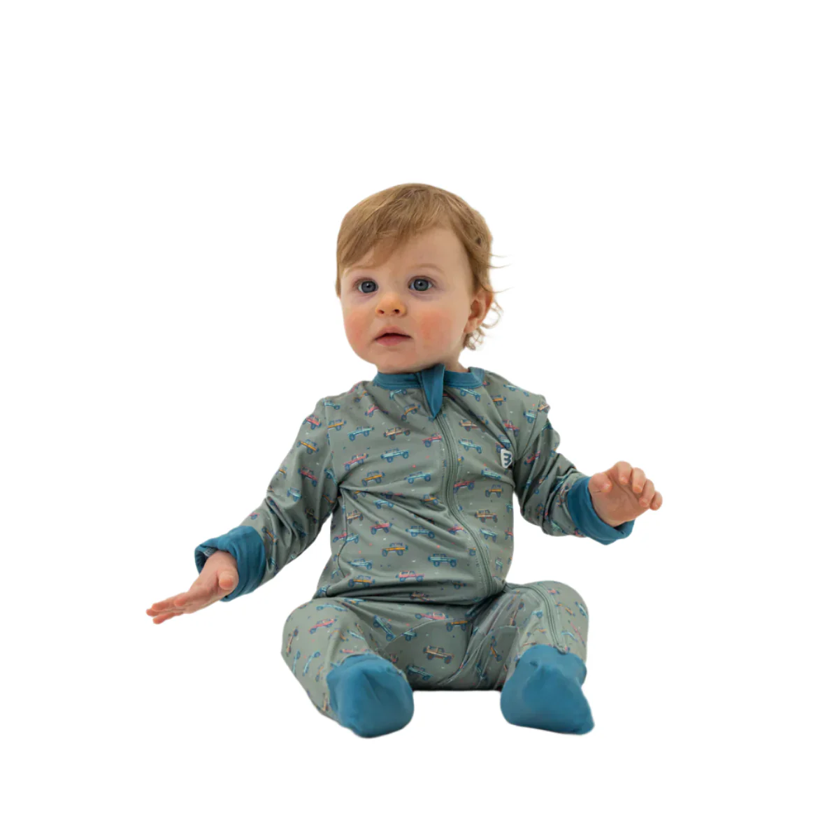 Boy's Burlebo Baby Zip Up - Vintage Cruiser BZU-VGCR