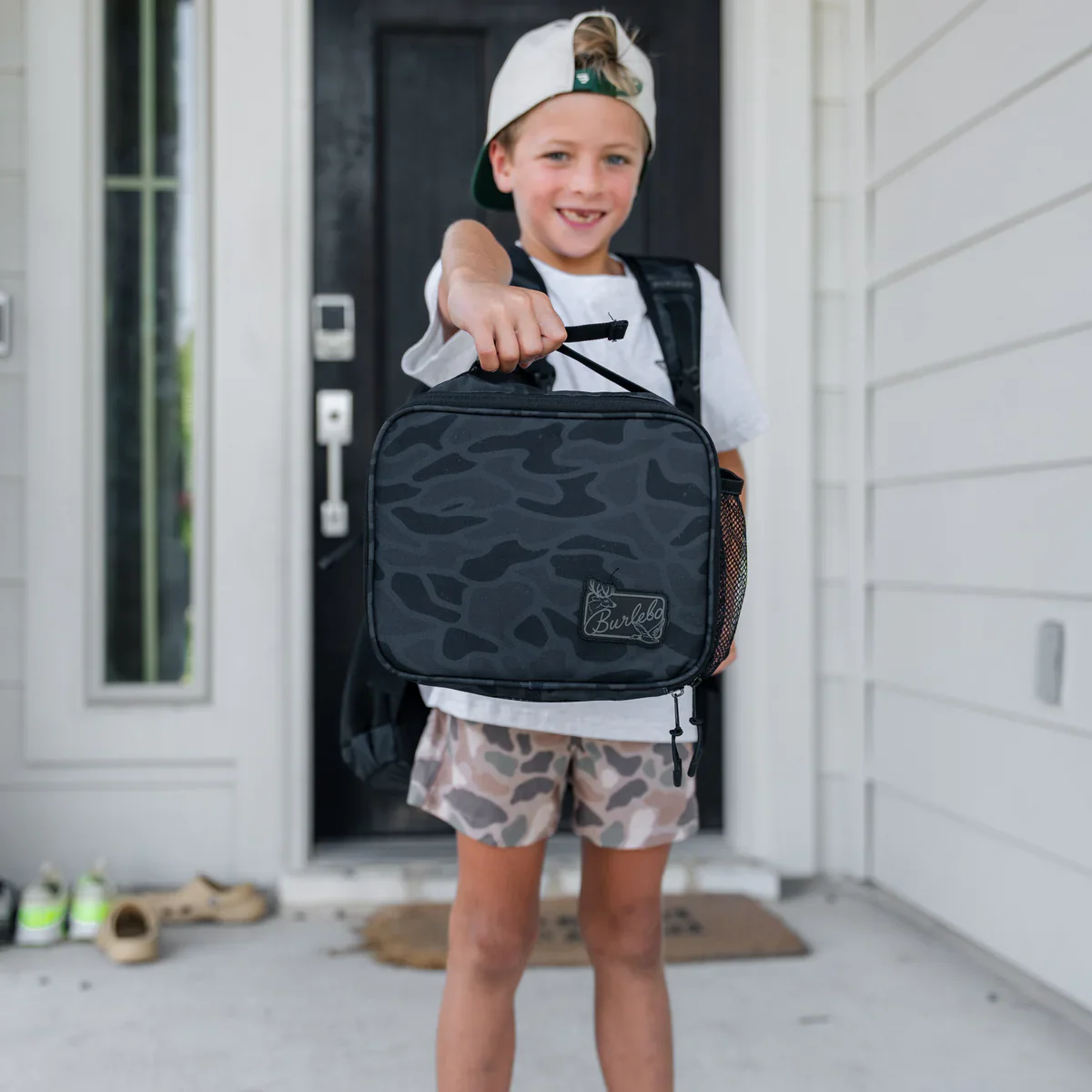 Boy's Burlebo Black Camo Lunchbox LB-BLKC - Image 5