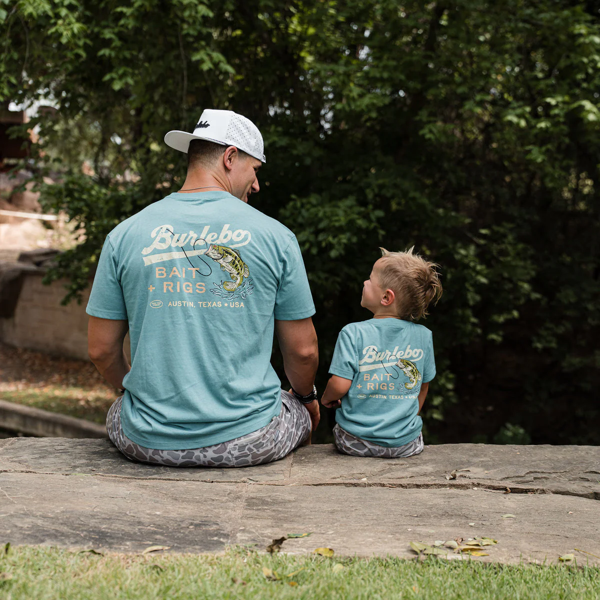 Boy's Burlebo Cyan Baits and Rigs Short Sleeve T-shirt Y-SST-BAR-CYN - Image 5