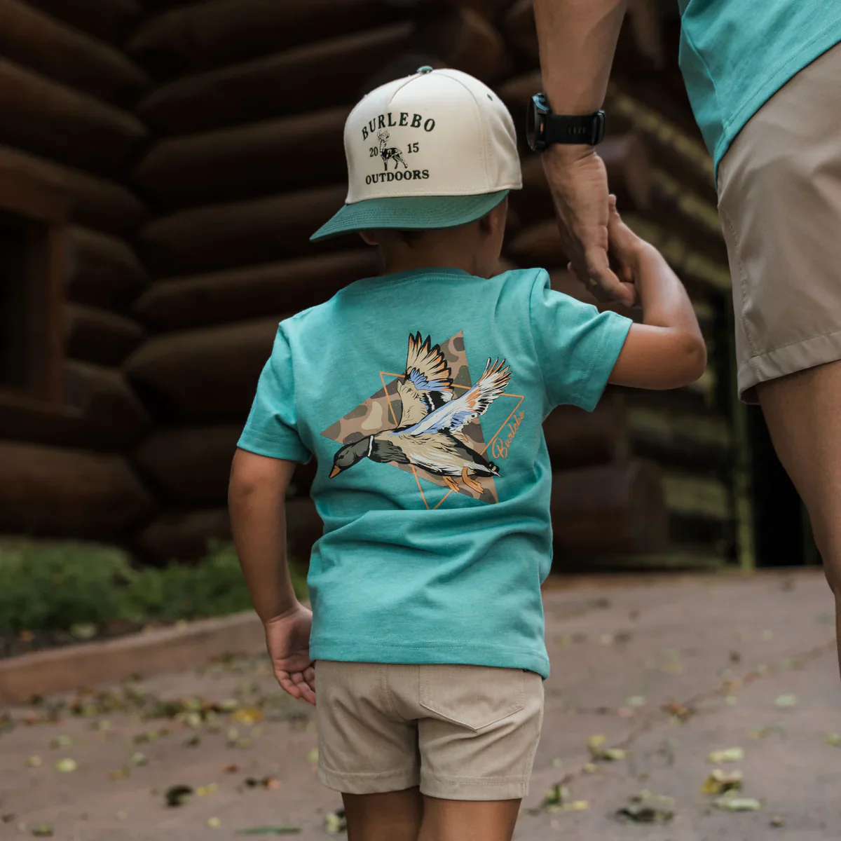 Boy's Burlebo Cyan Pintail Diving Duck Short Sleeve T-shirt Y-SST-PTRI-CYN - Image 4