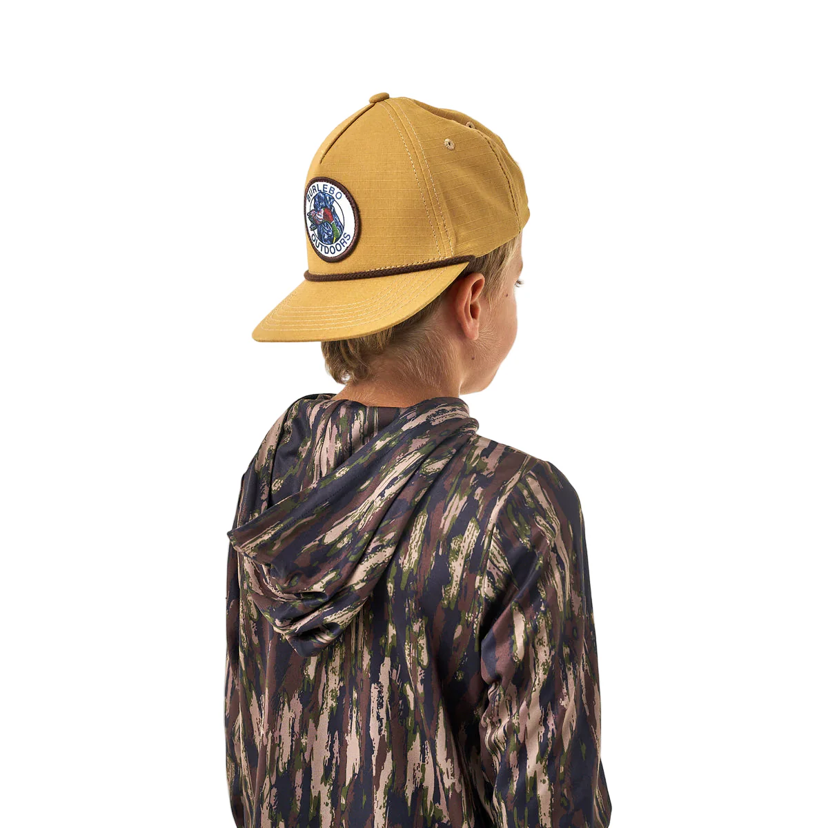 Boy's Burlebo Midland Camo Performance Hoodie Y-PH-MIDC - Image 2