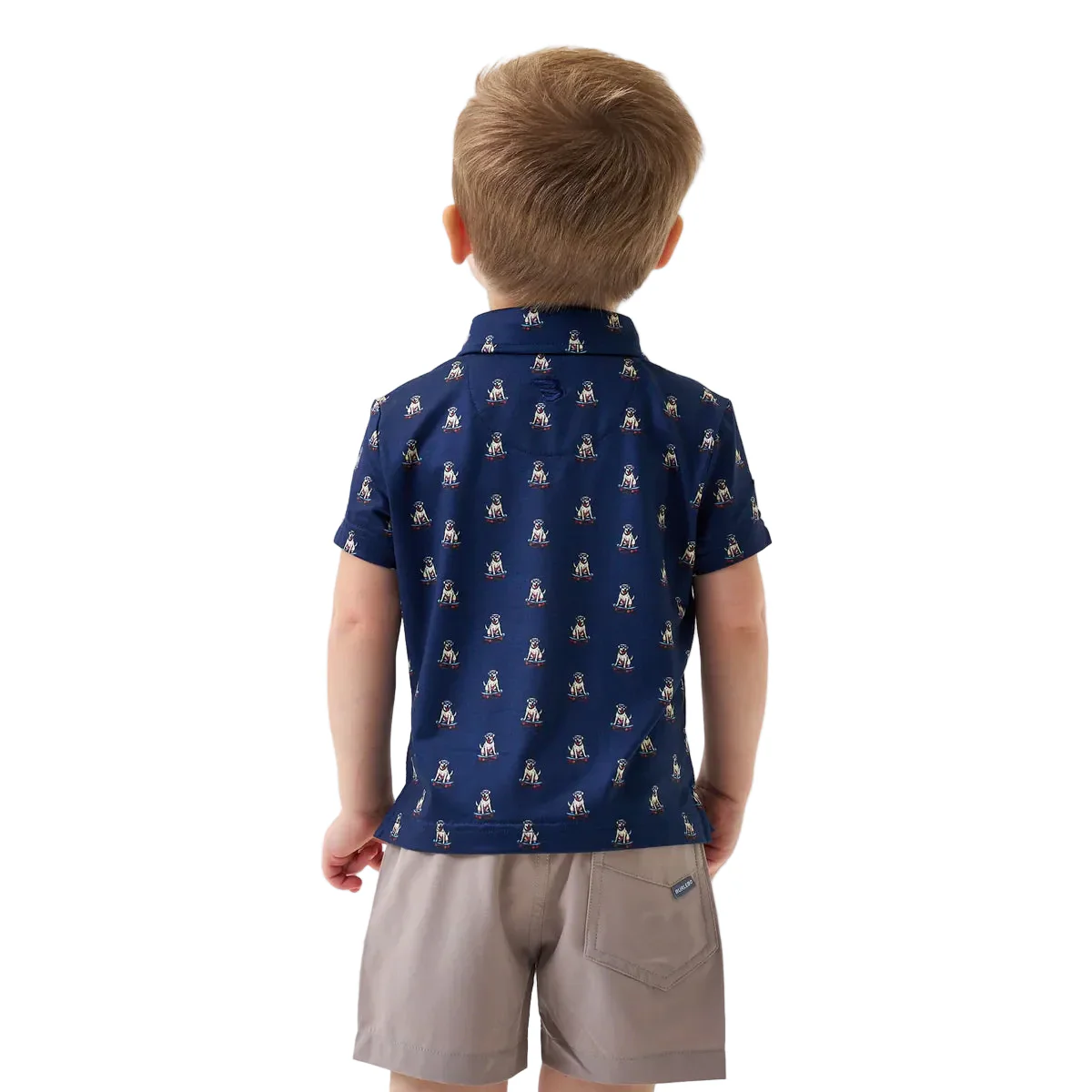 Boy's Burlebo Skate Dog Performance Polo Y-PP-SKDG - Image 3