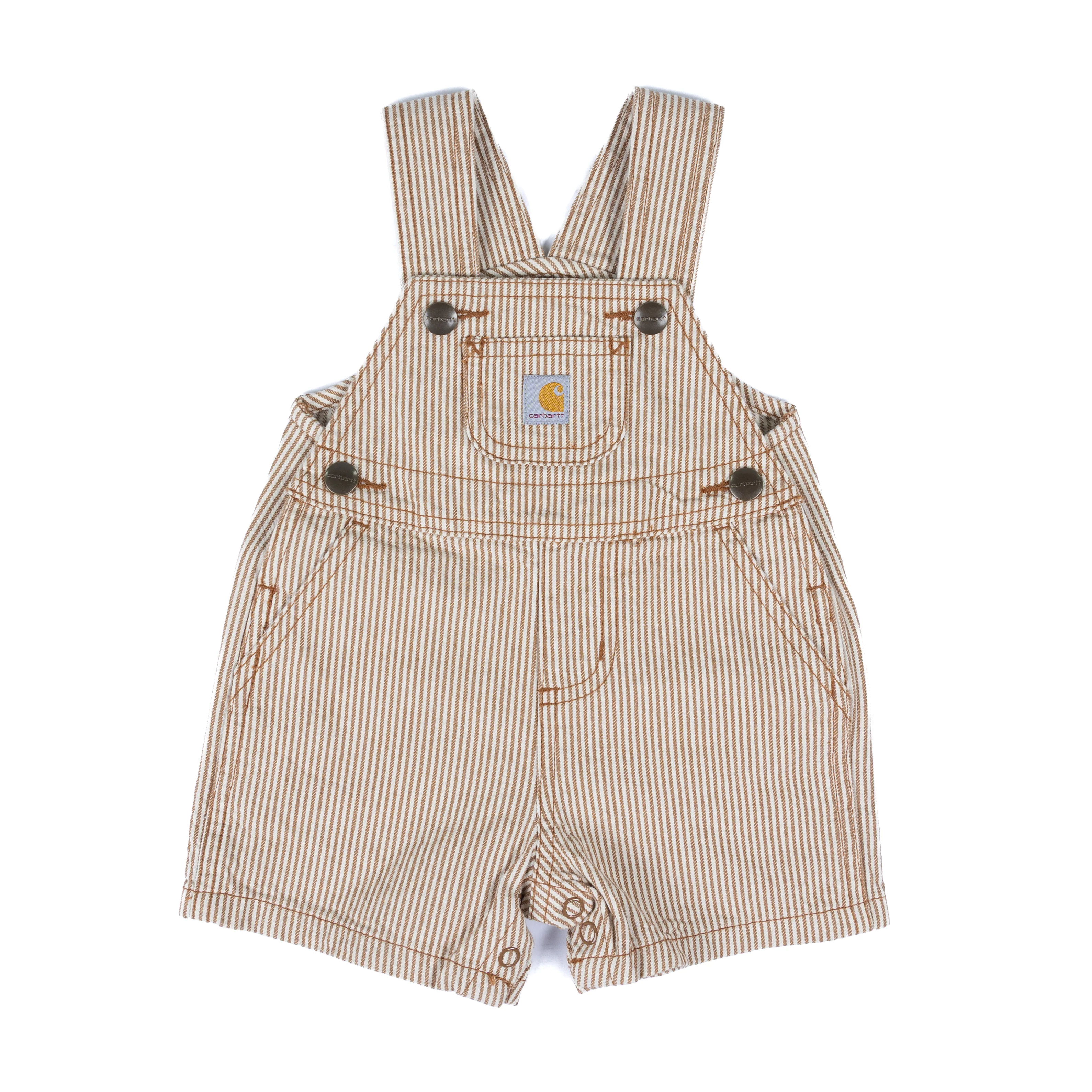 Boy's Carhartt Blue/Brown Short Sleeve Onesie Set CG8116-D15 - Image 4