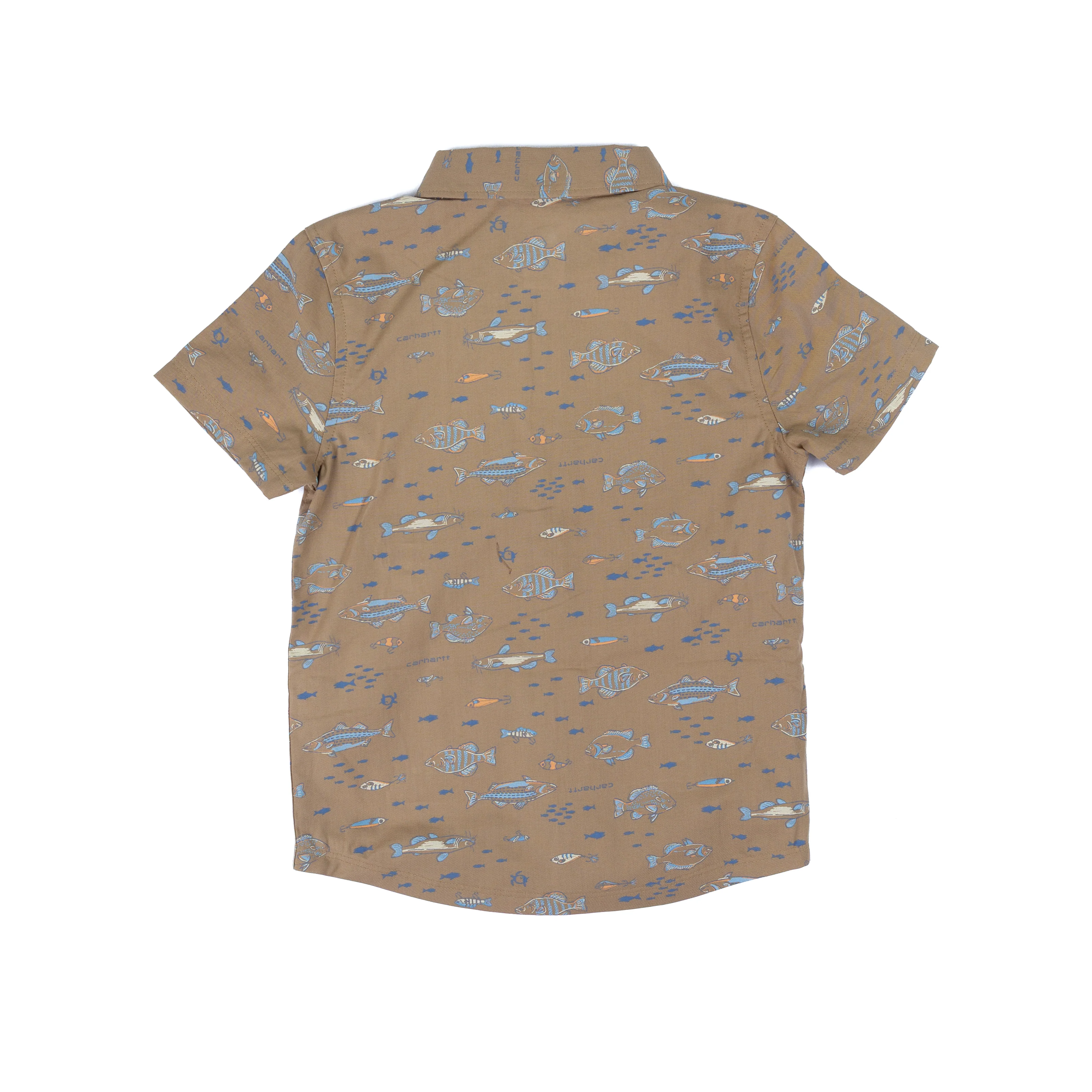Boy's Carhartt Short Sleeve Button Up and Shorts Set CG8125-HS2 - Image 3