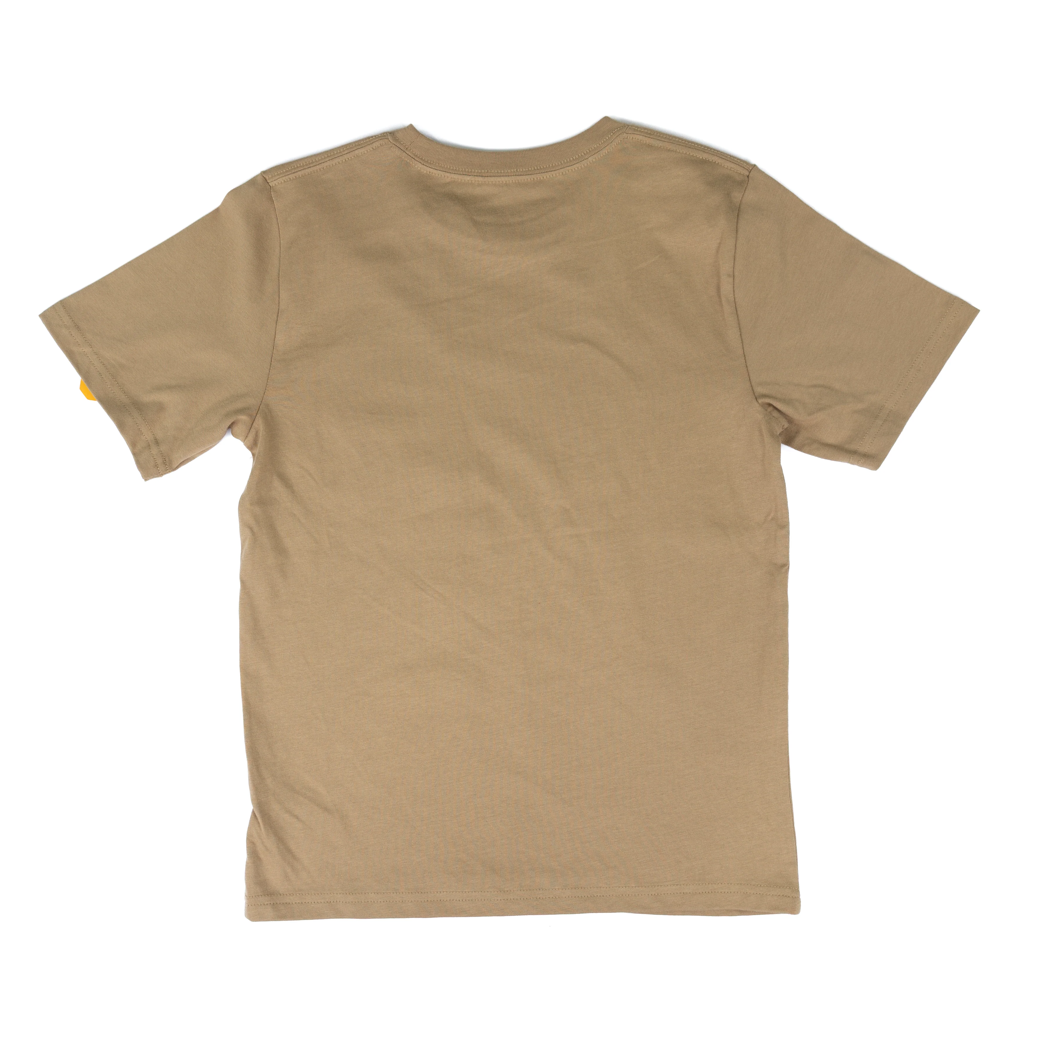 Boy's Carhartt Short Sleeve Pocket Khaki T-shirt CA6788-CT06 - Image 2