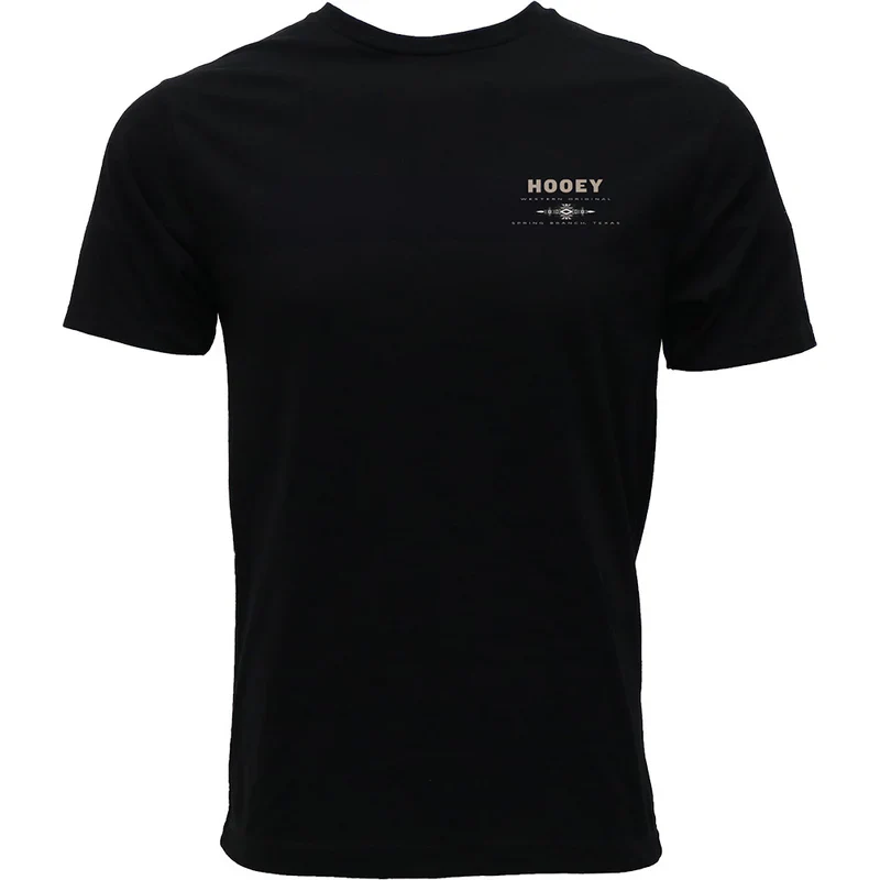 Boy's Hooey "Peyote" Black Hooey T-shirt HT2601BK-Y - Image 2