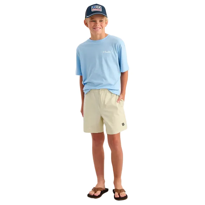 Boy's Huk Silver Birch Shoreside Shorts H7200028-189 - Image 3
