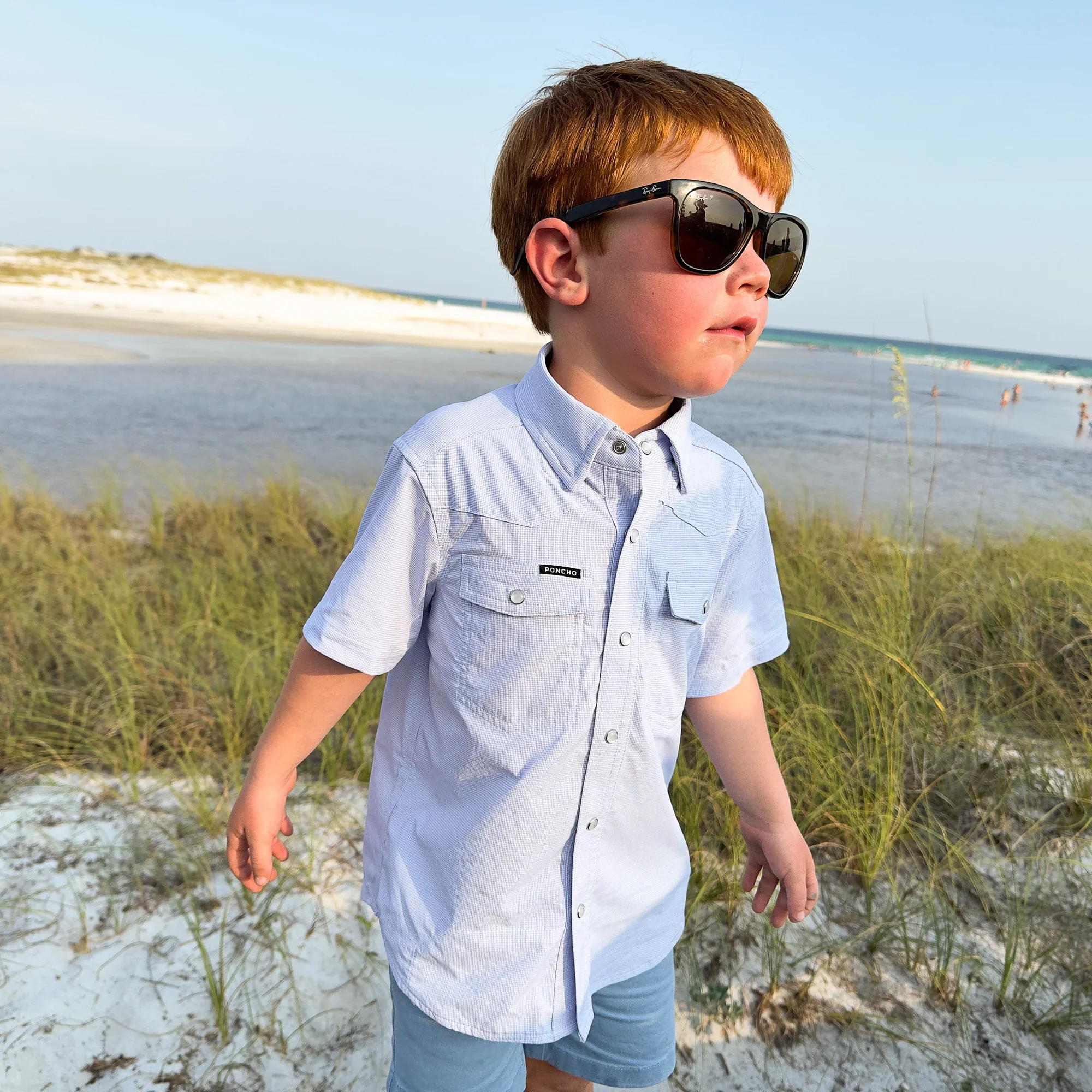 Boy's Ponch "Head Honcho" Snap Up Shirt - Image 3