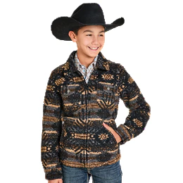 Boy's Powder River Outfitters Printed Berber Jacket DB92C06189