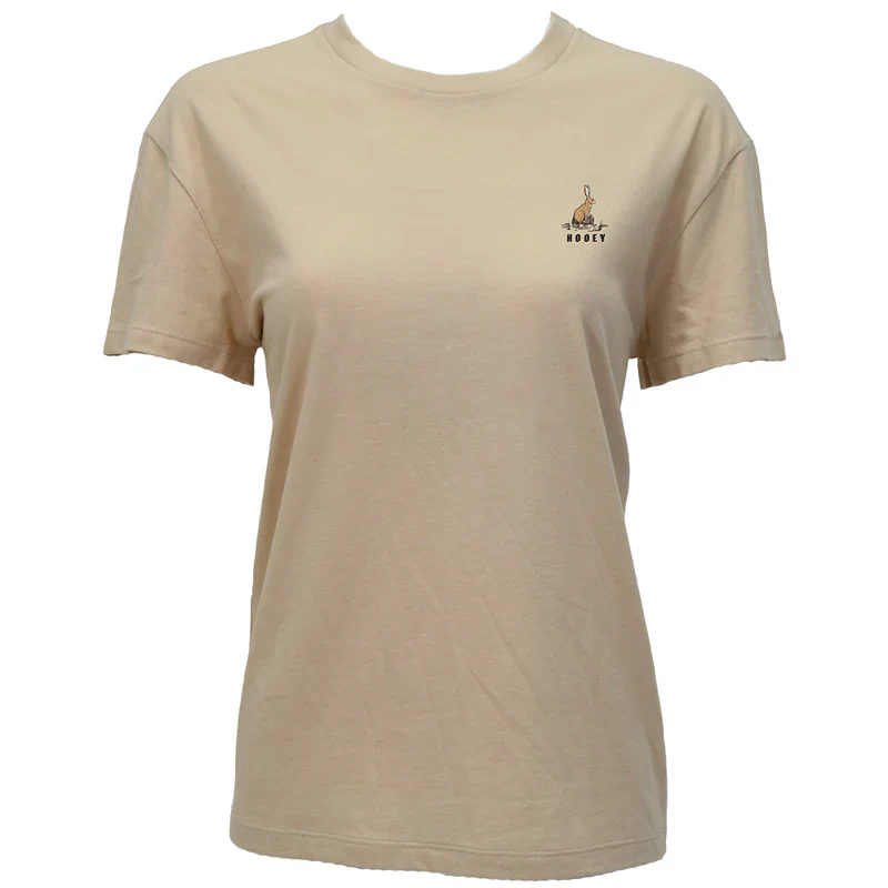 Boy's "Ralls" Tan with Brown and Oange Rabbit Logo T-shirt HT1905TN-Y - Image 2