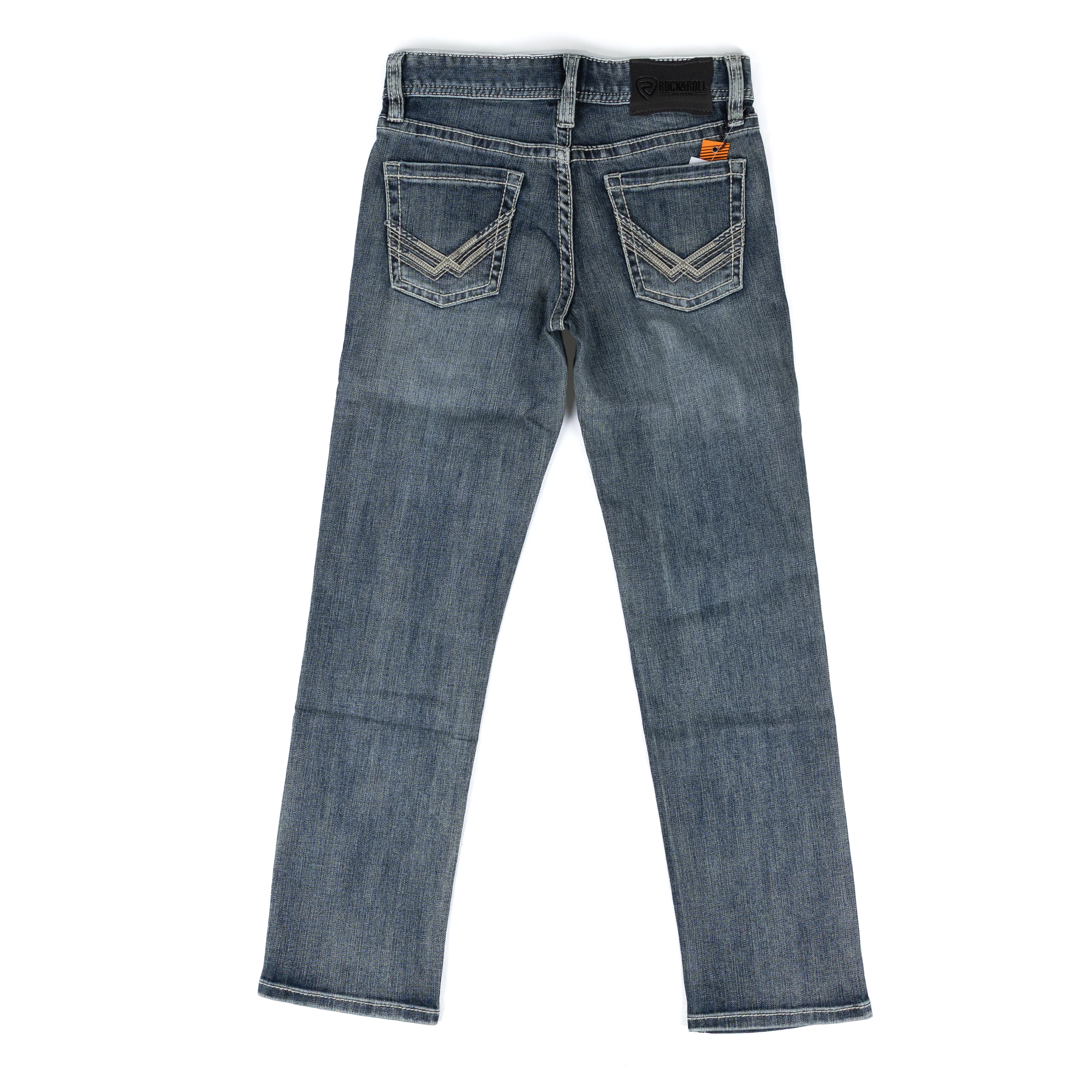 Boy's Rock and Roll Denim ReFlex Revolver Straight Jeans BB1RD08621 - Image 2