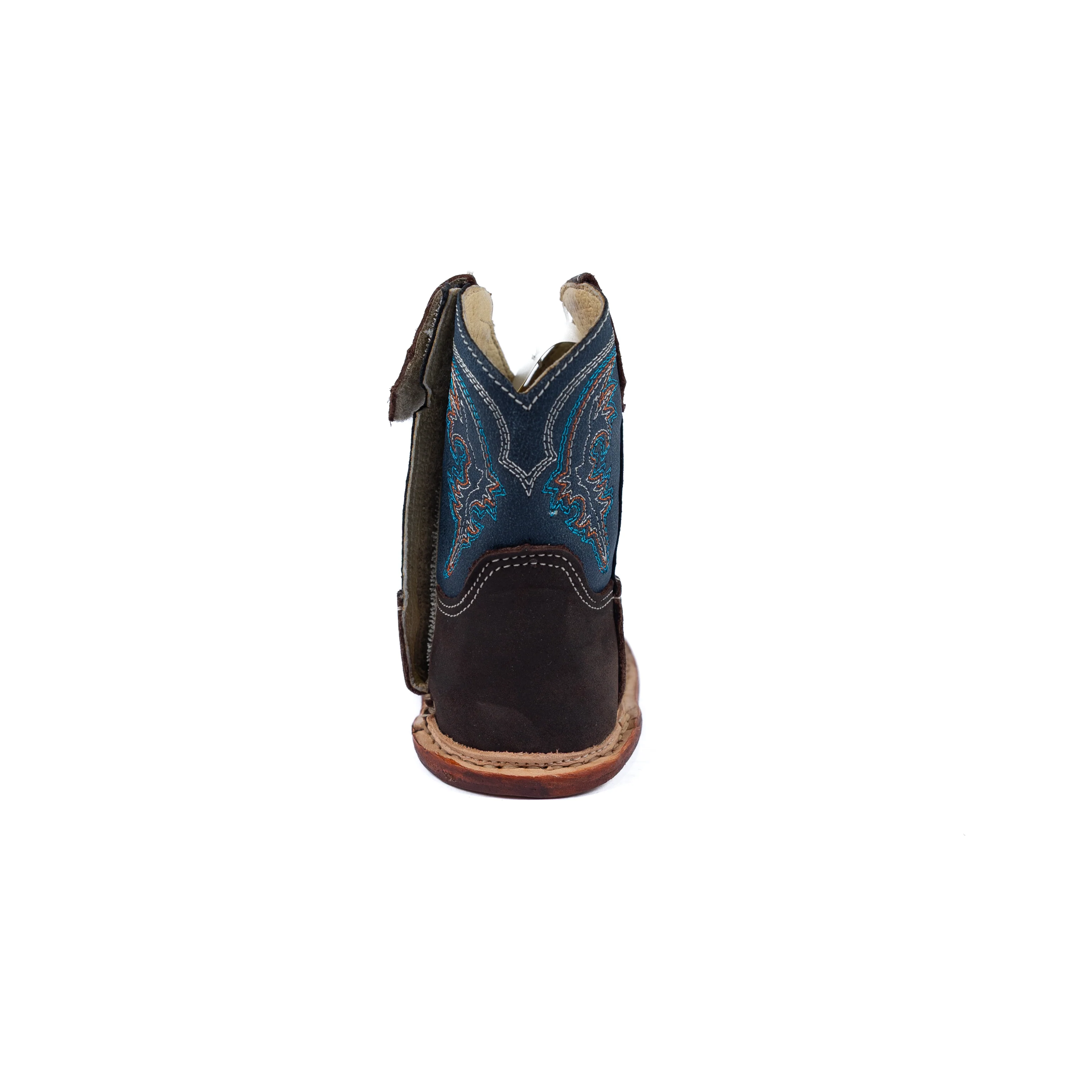 Boy's Roper Infant Square Toe Western Boots with Blue Top 09-016-9992-0481 - Image 4