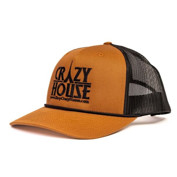 Crazy House Embroidered Snapback Cap - Image 3