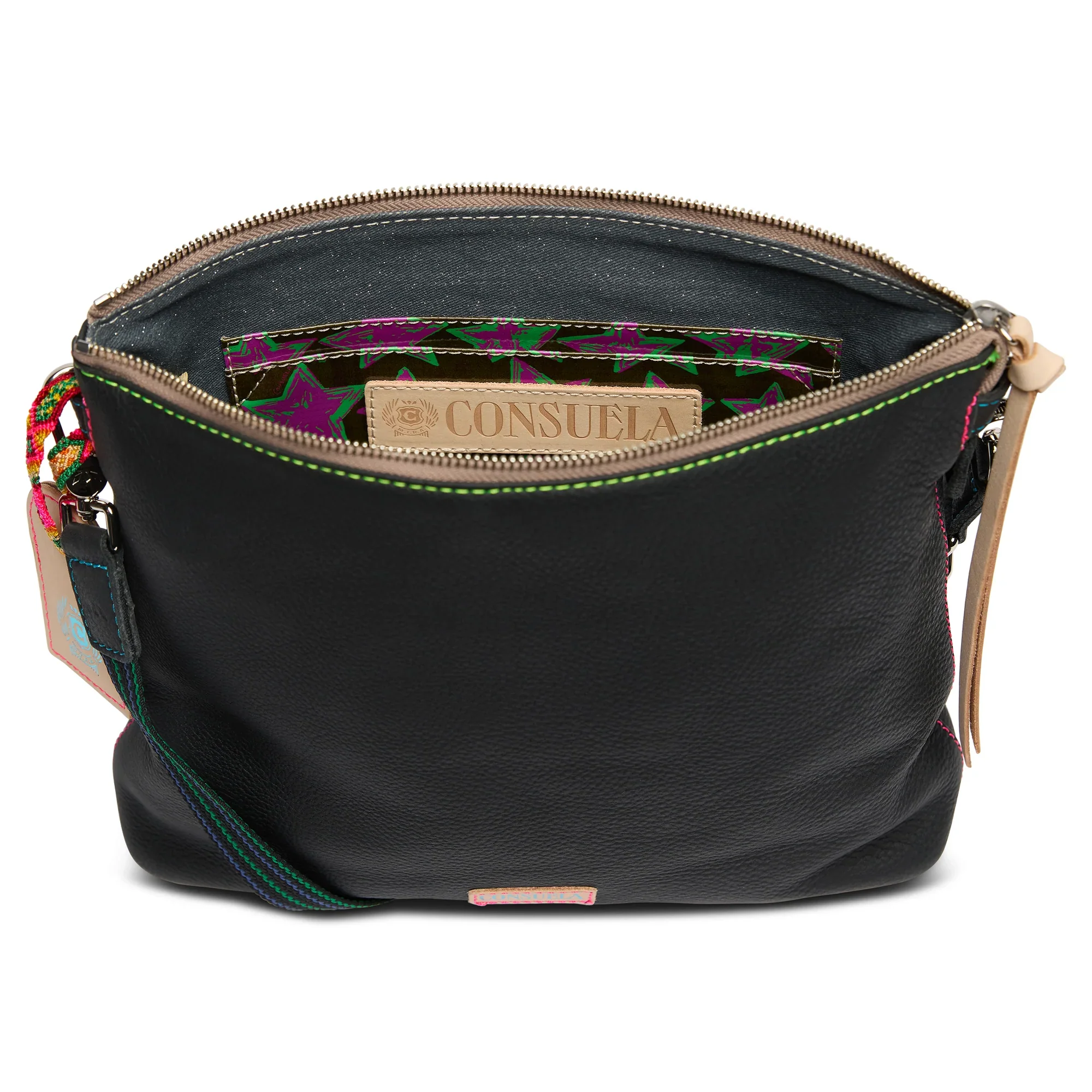 Consuela Black Cyndi Downtown Crossbody Bag DTXB5086SBLKOS - Image 4